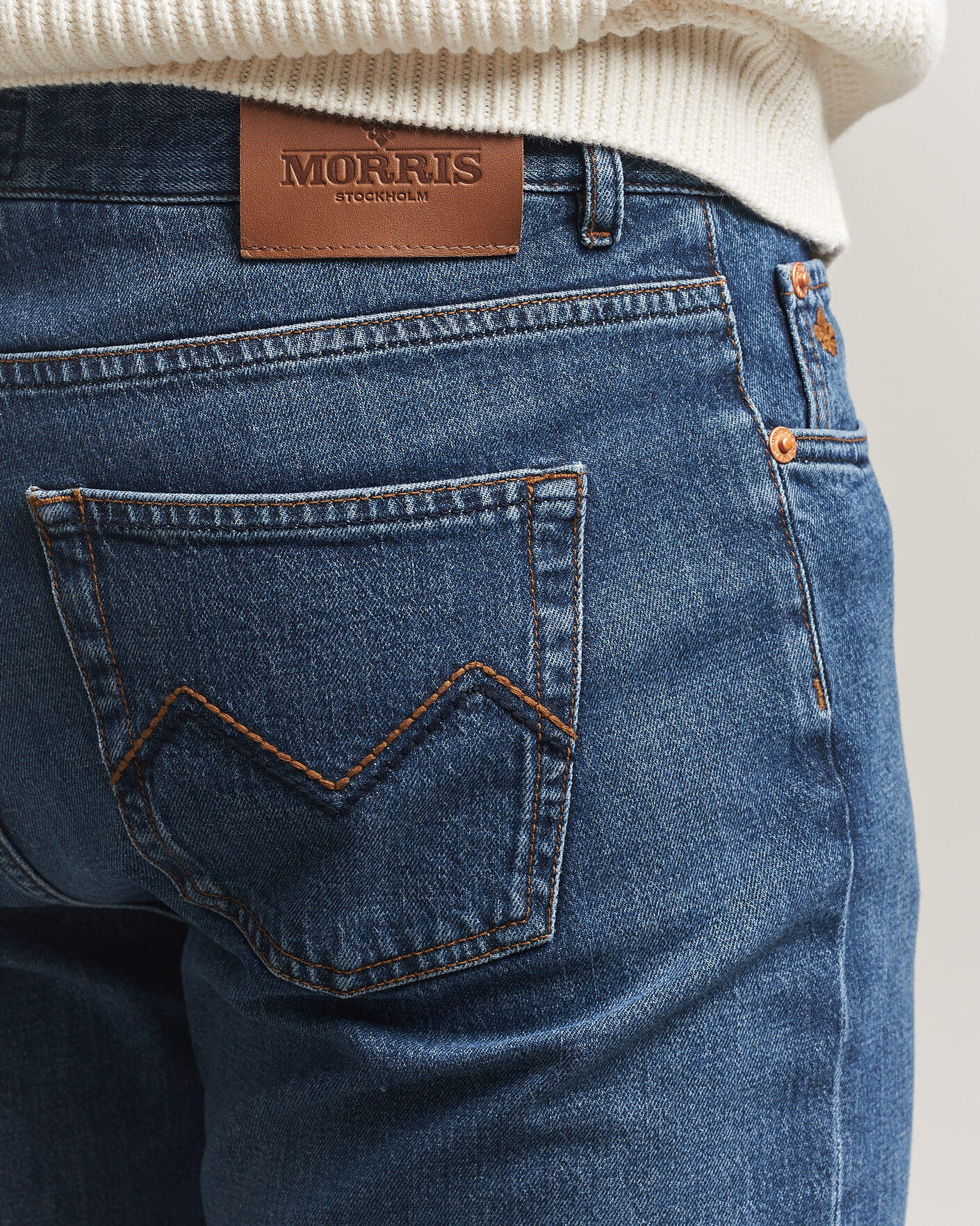 Men | Trousers | Morris | James Jeans Blue