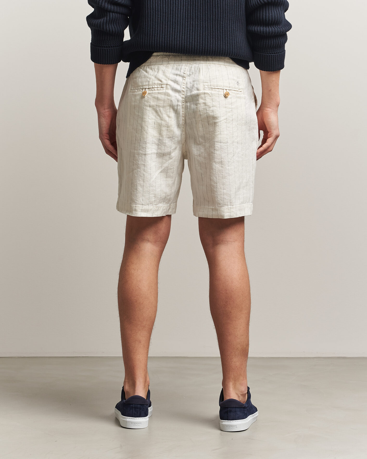 Men | Shorts | Morris | Fenix Linen Shorts Beige