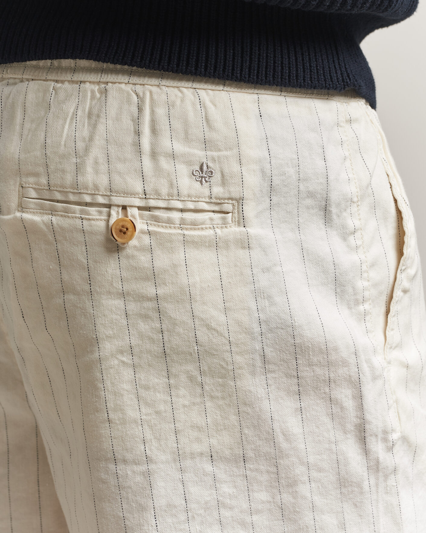 Men | Shorts | Morris | Fenix Linen Shorts Beige