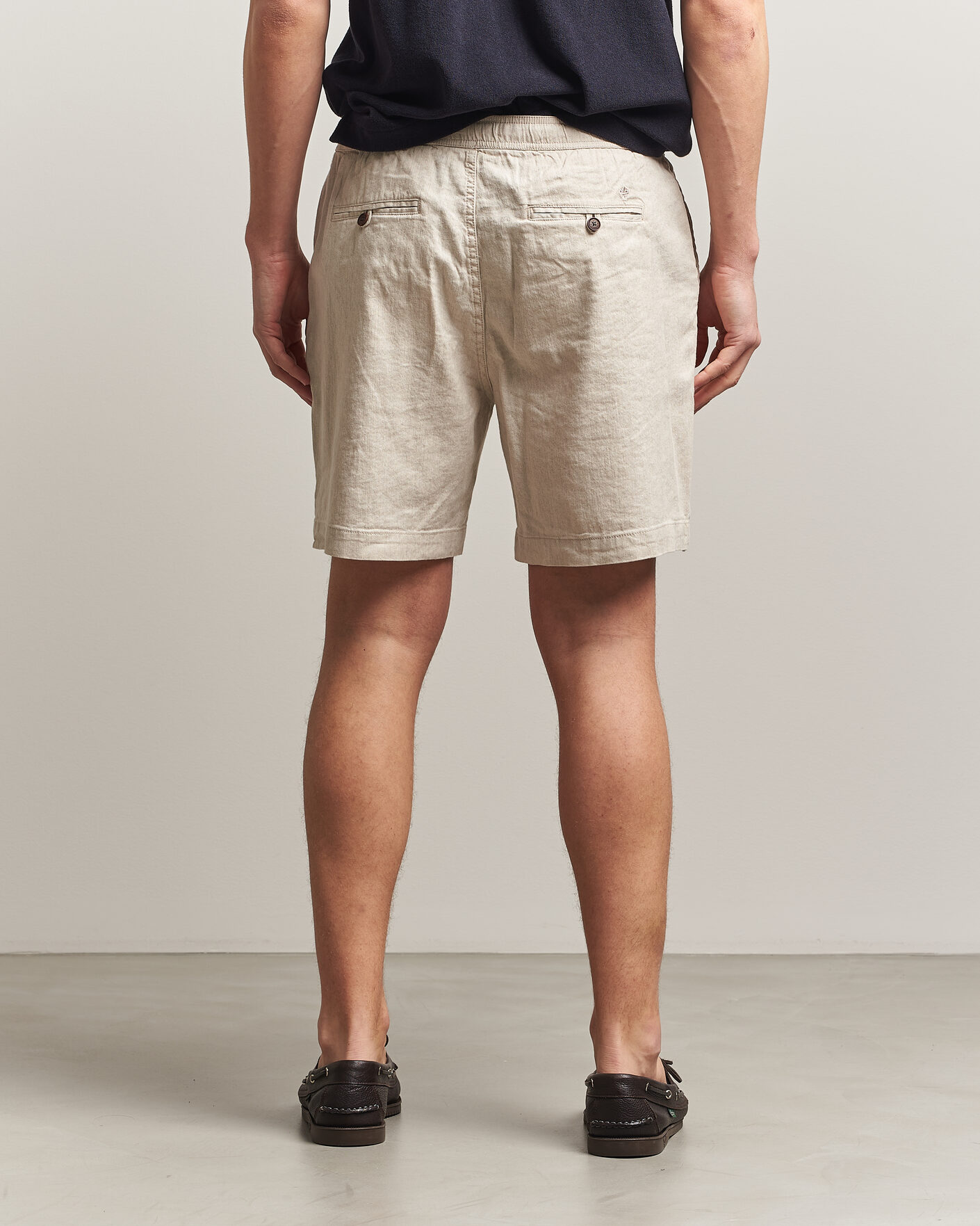 Men | Shorts | Morris | Fenix Linen Shorts Khaki