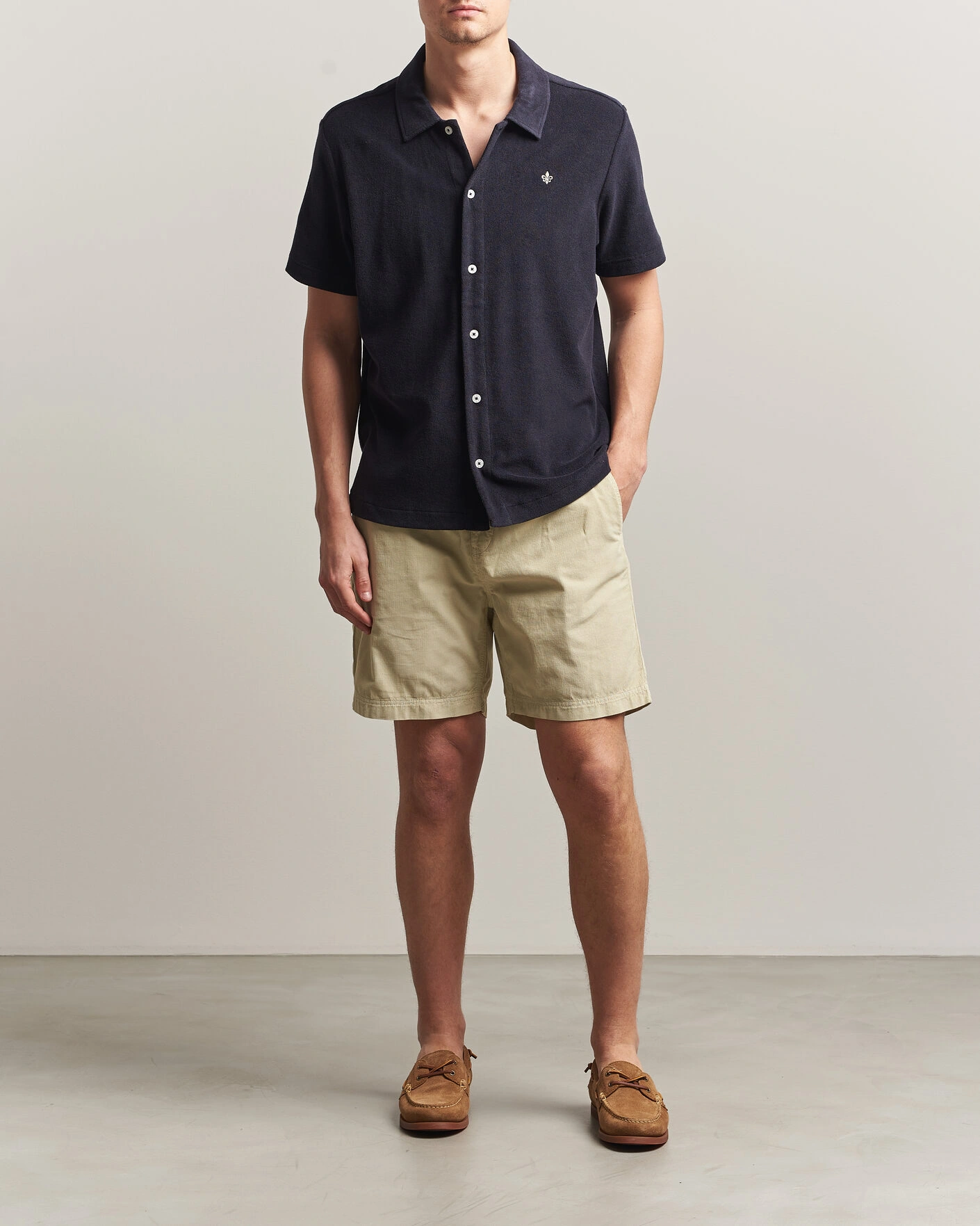 Men | Shorts | Morris | Fenix Summer Cord Shorts Khaki