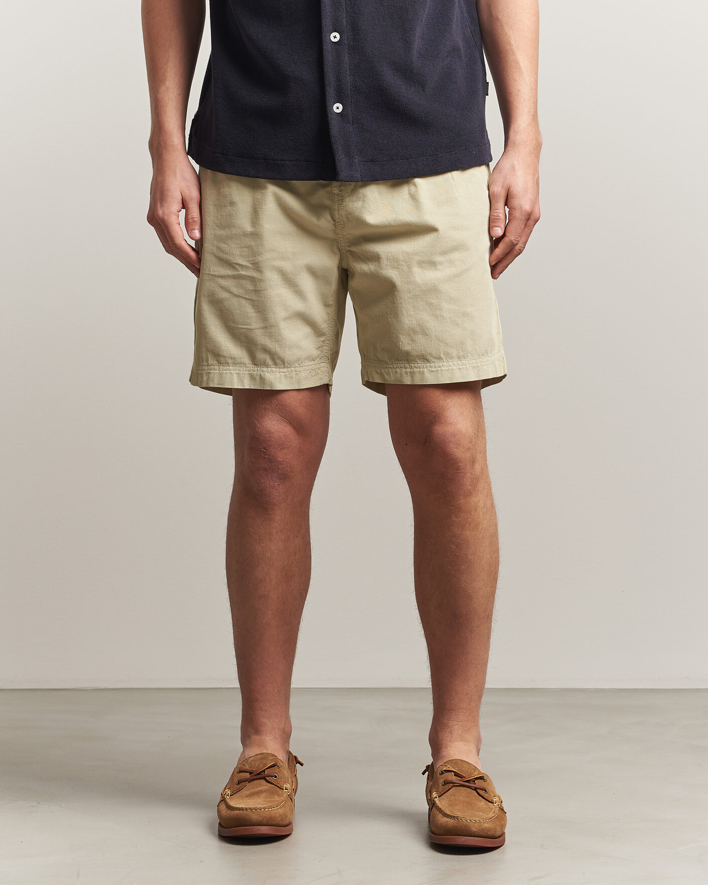 Men | Shorts | Morris | Fenix Summer Cord Shorts Khaki