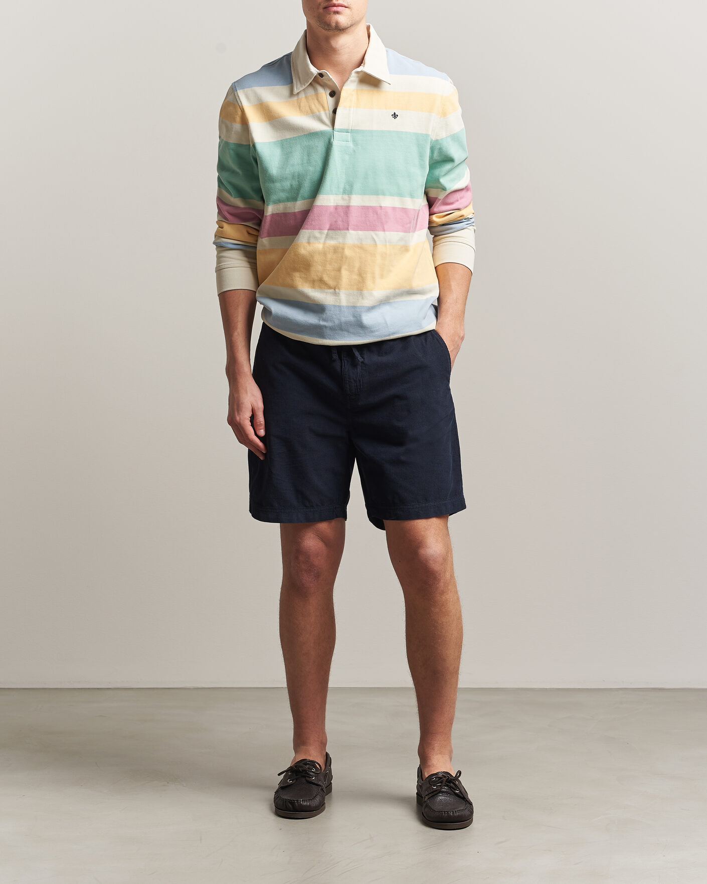 Men | Shorts | Morris | Fenix Summer Cord Shorts Dark Blue