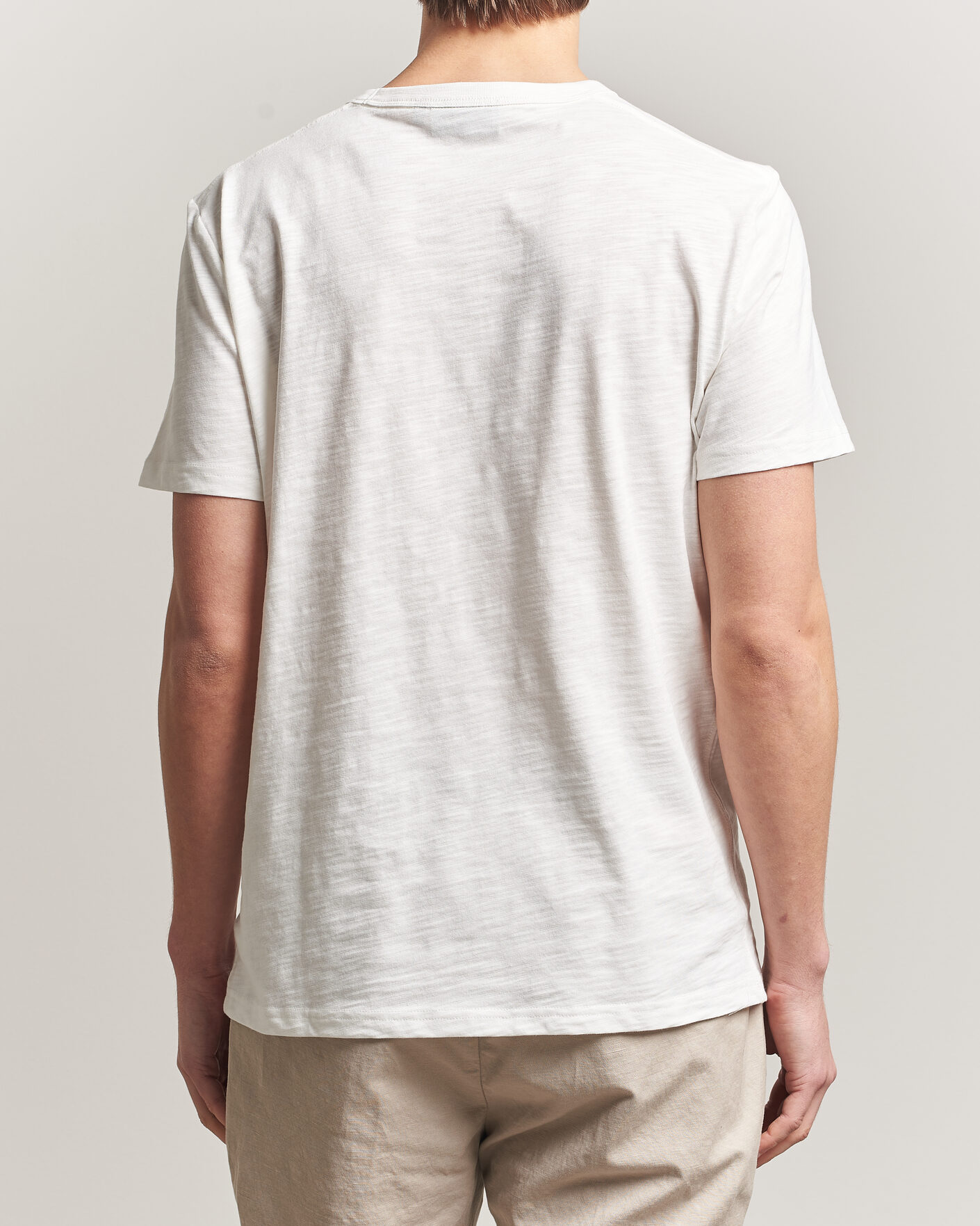 Men | T-Shirts | Morris | Watson Slub T-Shirt Off White