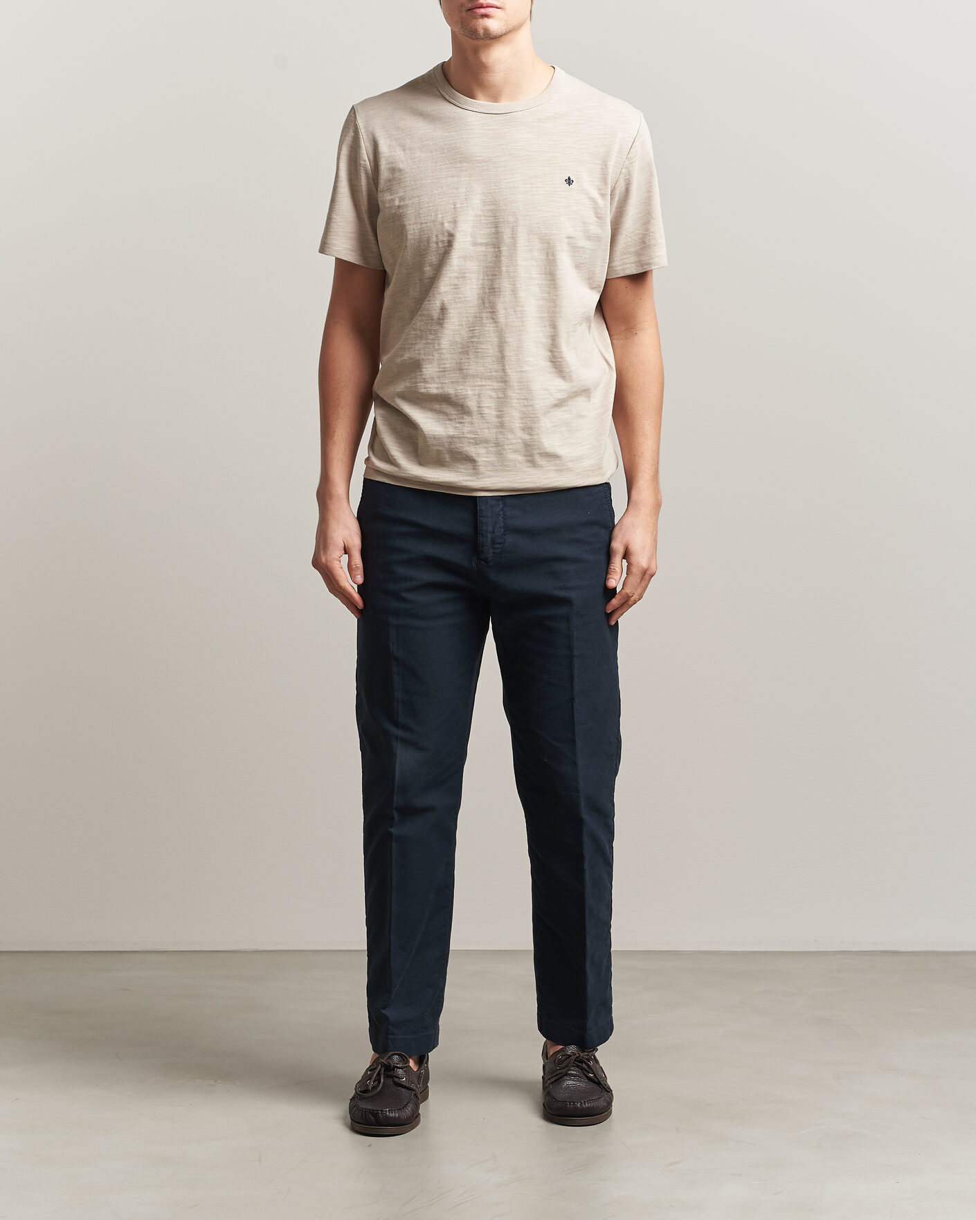 Men | T-Shirts | Morris | Watson Slub T-Shirt Khaki