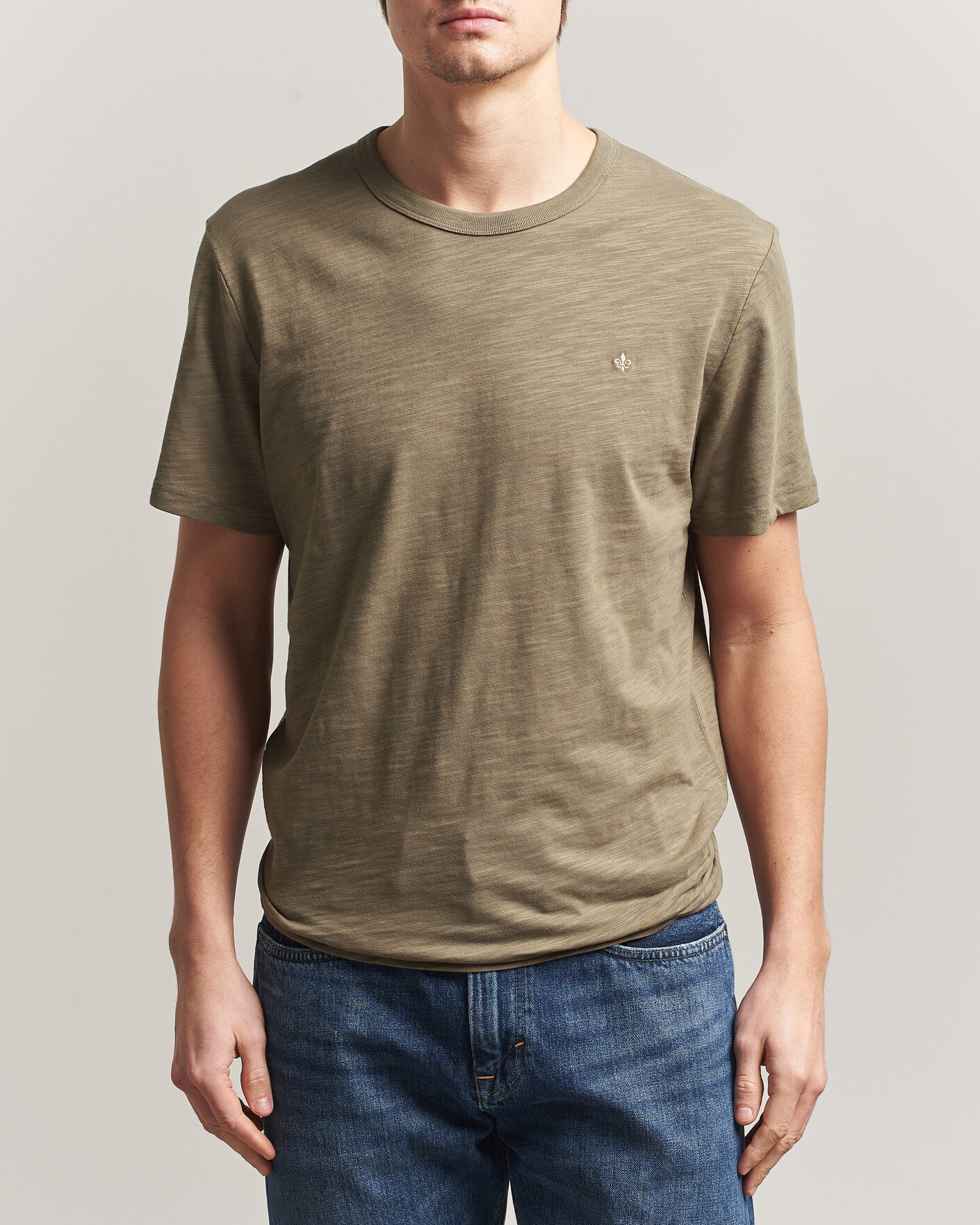 Men | T-Shirts | Morris | Watson Slub T-Shirt Olive