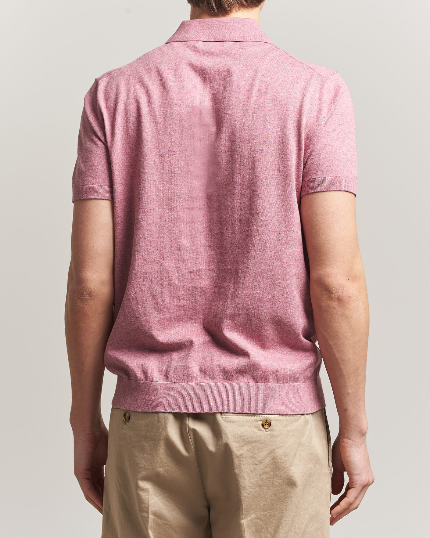 Men | Polo Shirts | Morris | Riley Short Sleeve Polo Pink