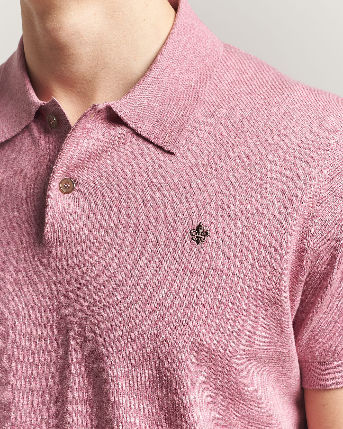Men | Polo Shirts | Morris | Riley Short Sleeve Polo Pink