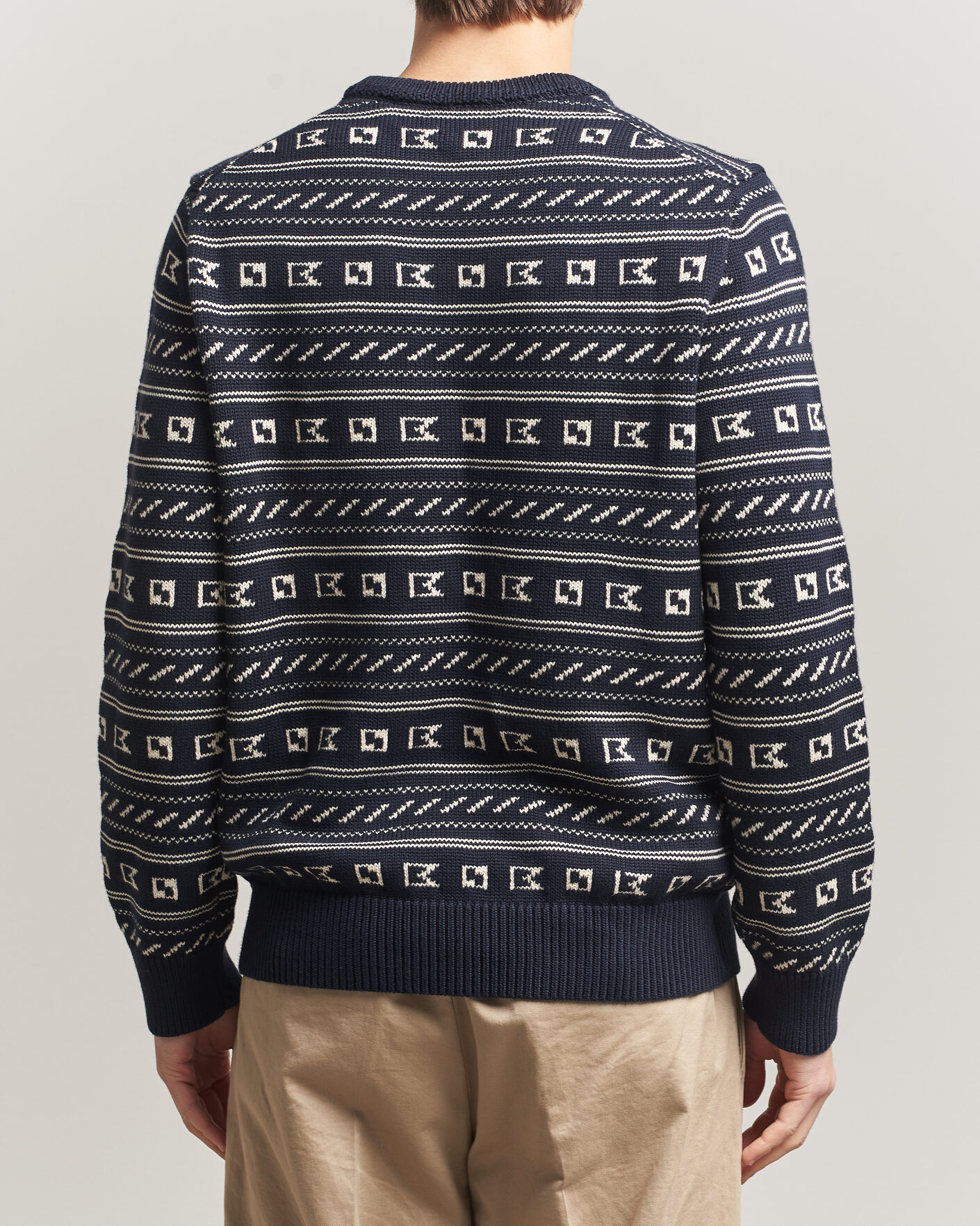 Men | Sweaters & Knitwear | Morris | Barrington Oneck Navy