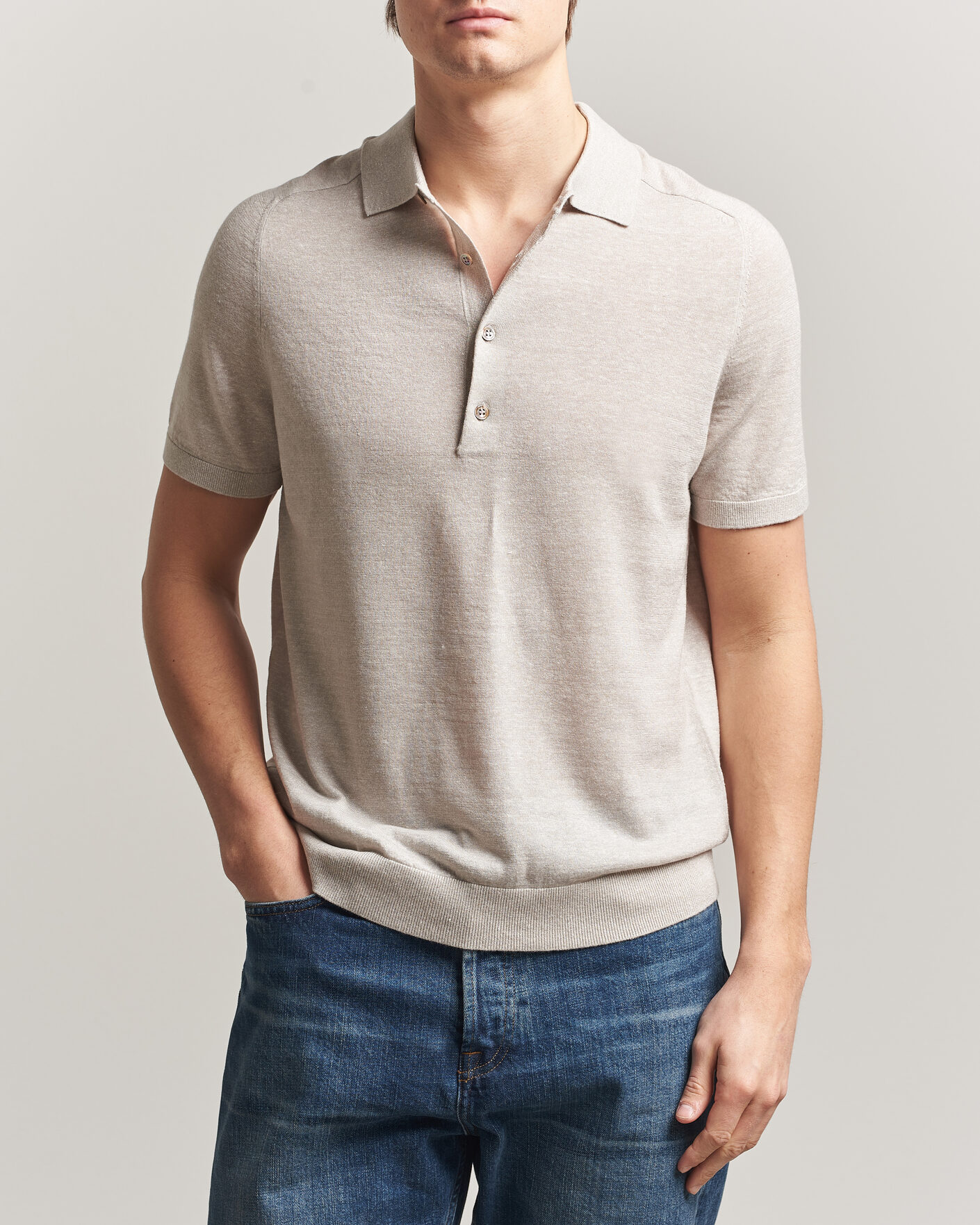 Men | Polo Shirts | Morris | Colin Short Sleeve Polo Shirt Khaki