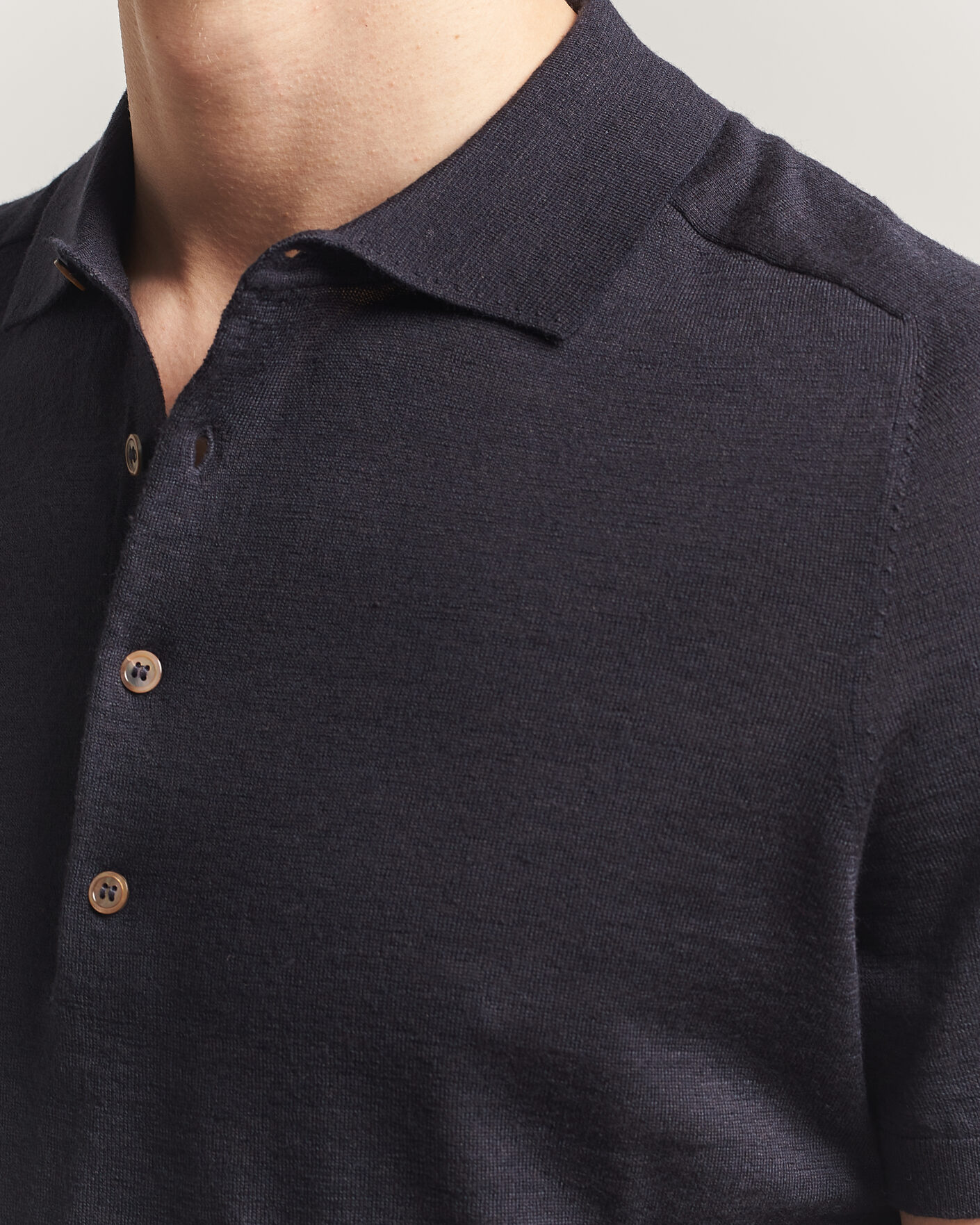 Men | Polo Shirts | Morris | Colin Short Sleeve Polo Shirt Navy
