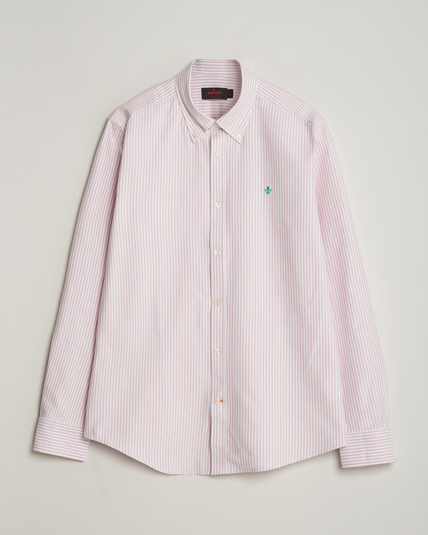 Men | Shirts | Morris | Douglas Striped Oxford Shirt Pink