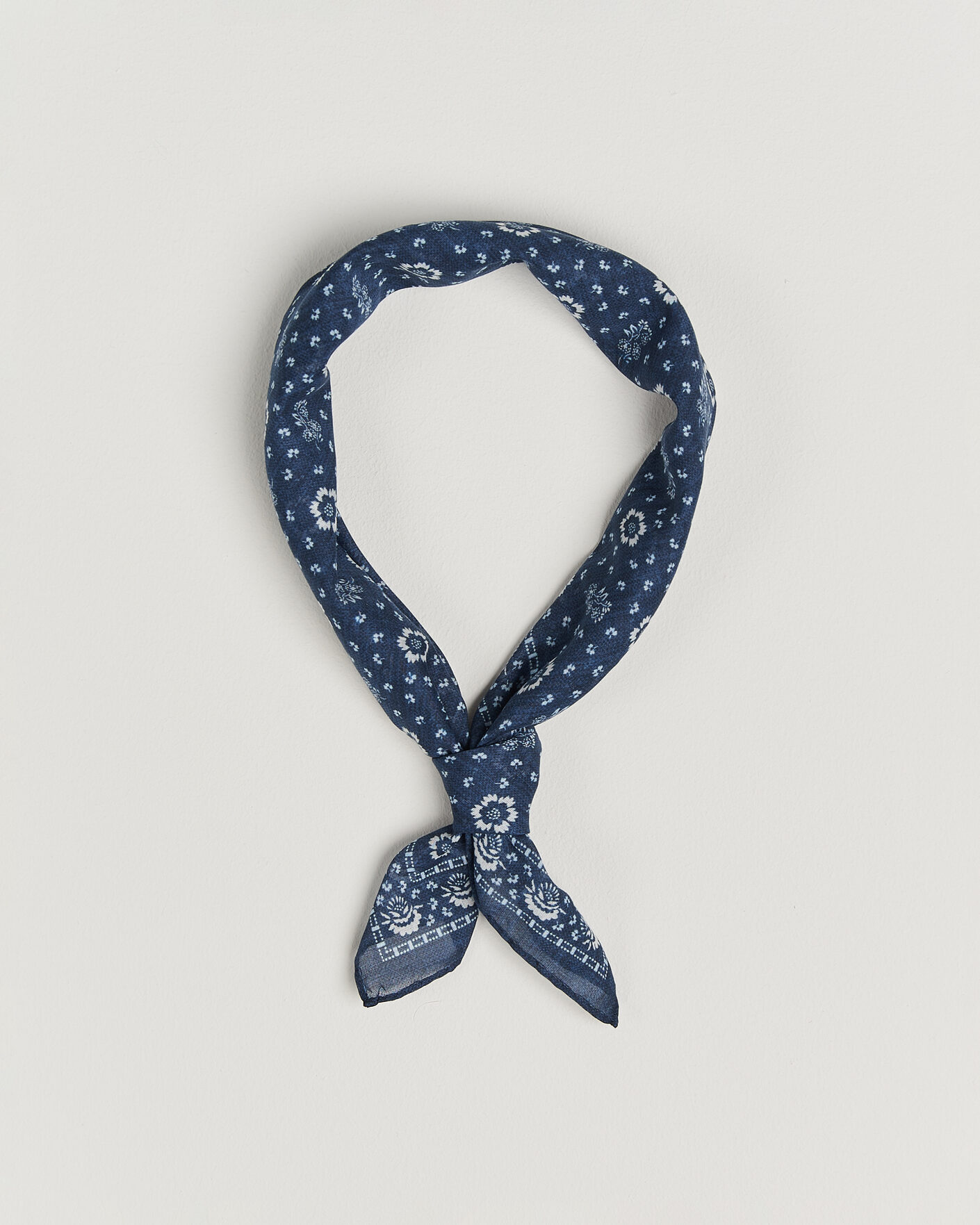 Men | Dress Scarves | Morris | Bandana Navy