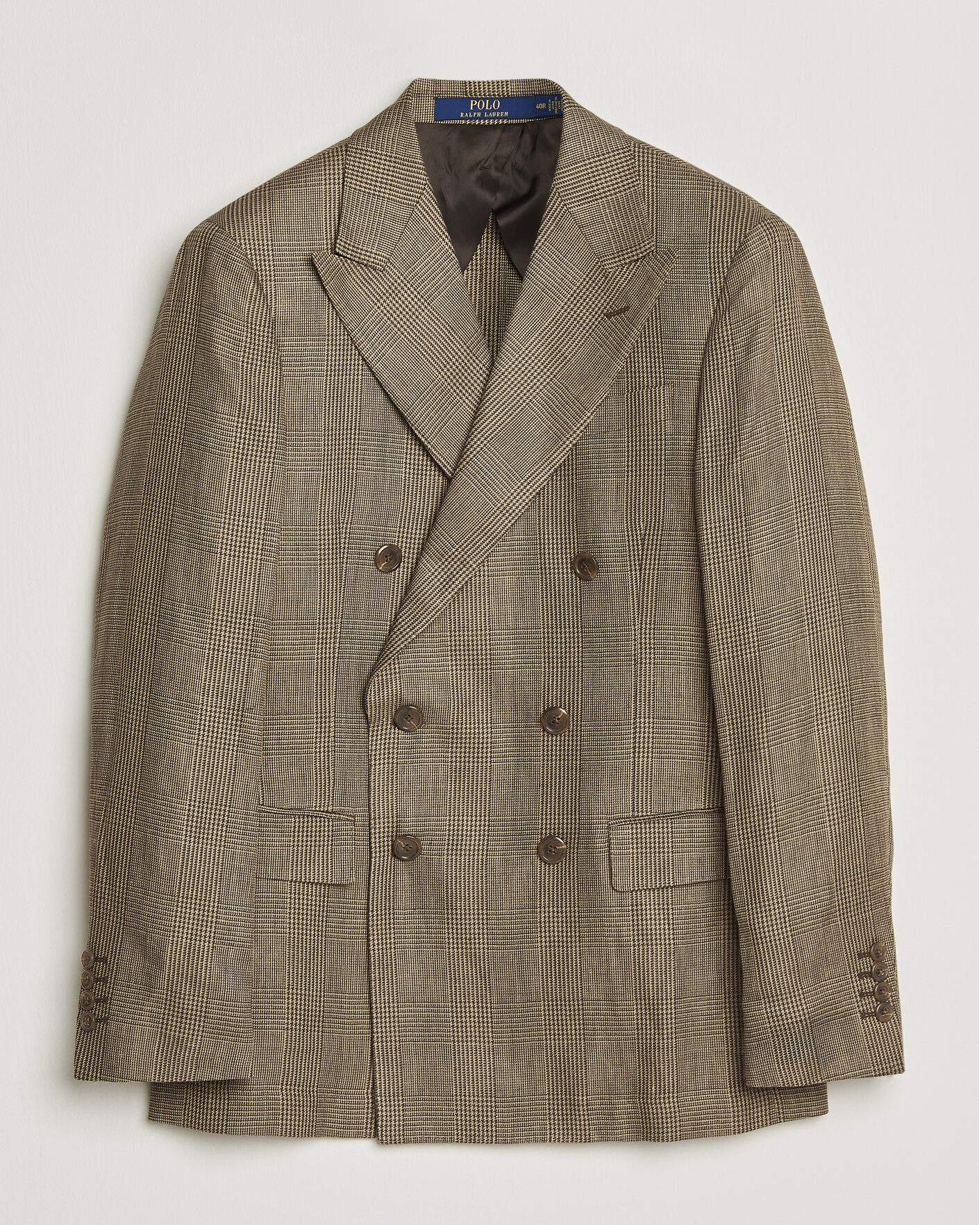 Men | Blazers | Polo Ralph Lauren | Mini Glenplaid DB Blazer Sage Multi