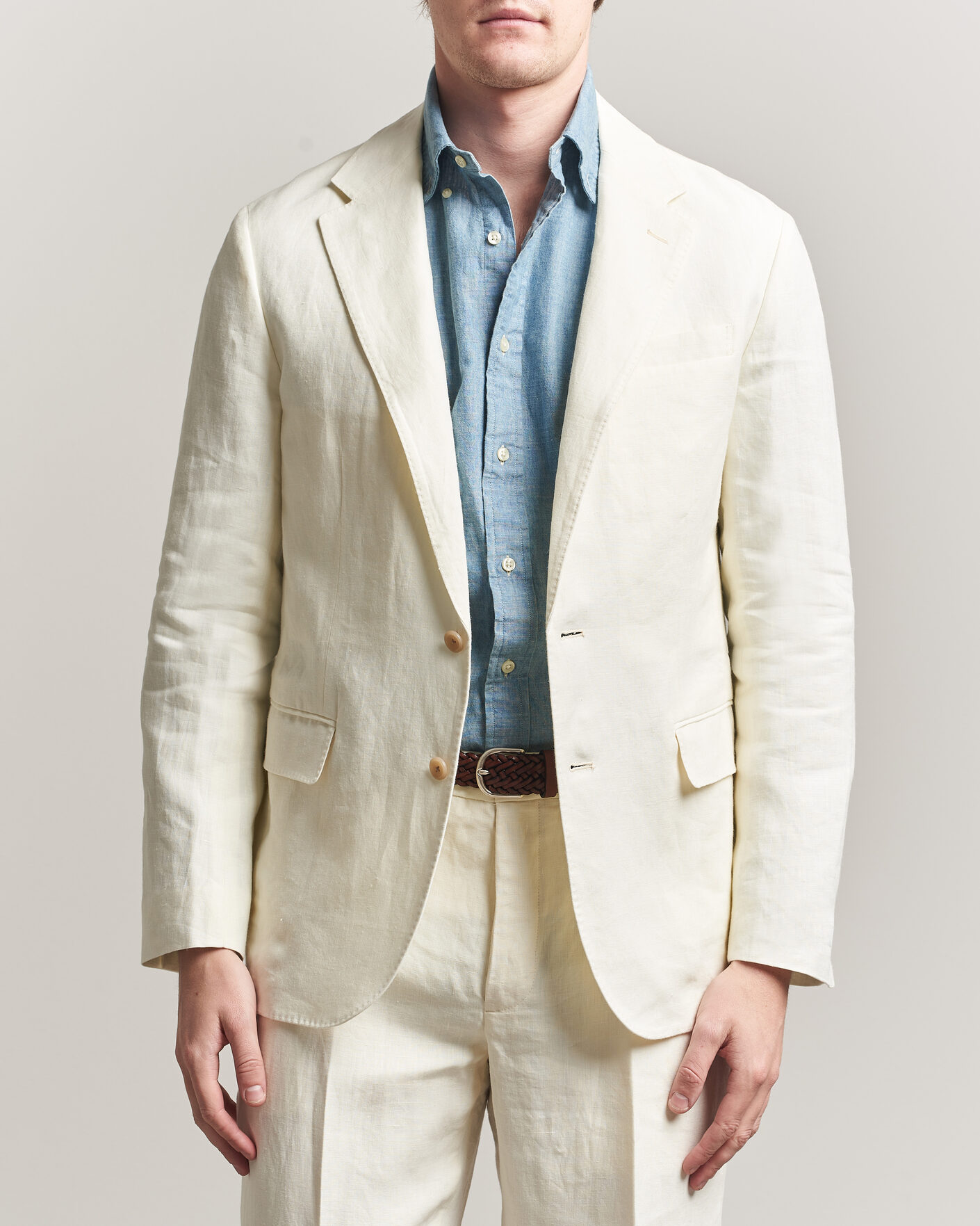 Men | Blazers | Polo Ralph Lauren | Linen Sportcoat Cream