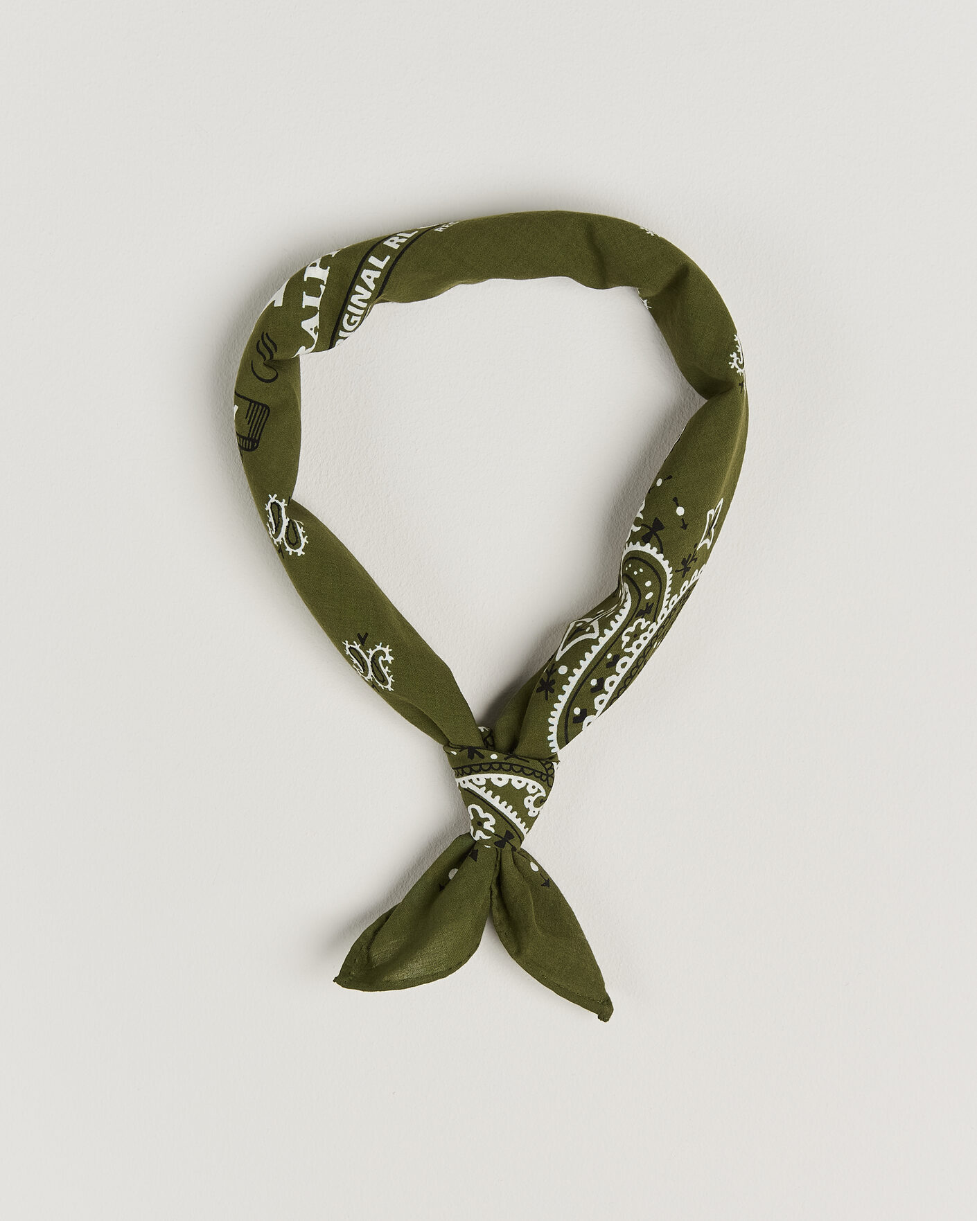Men | Dress Scarves | Polo Ralph Lauren | Cotton Printed Bandana Supply Olive