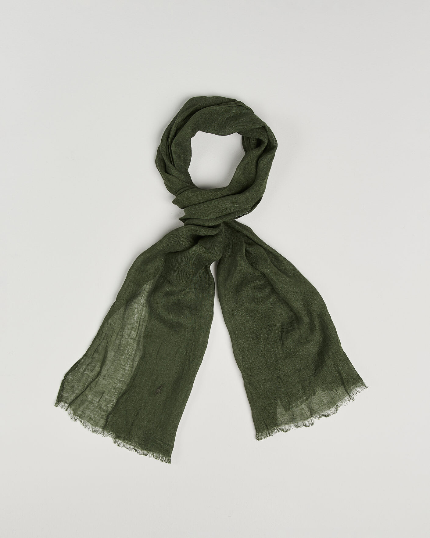 Men | Dress Scarves | Polo Ralph Lauren | Linen Scarf Supply Olive
