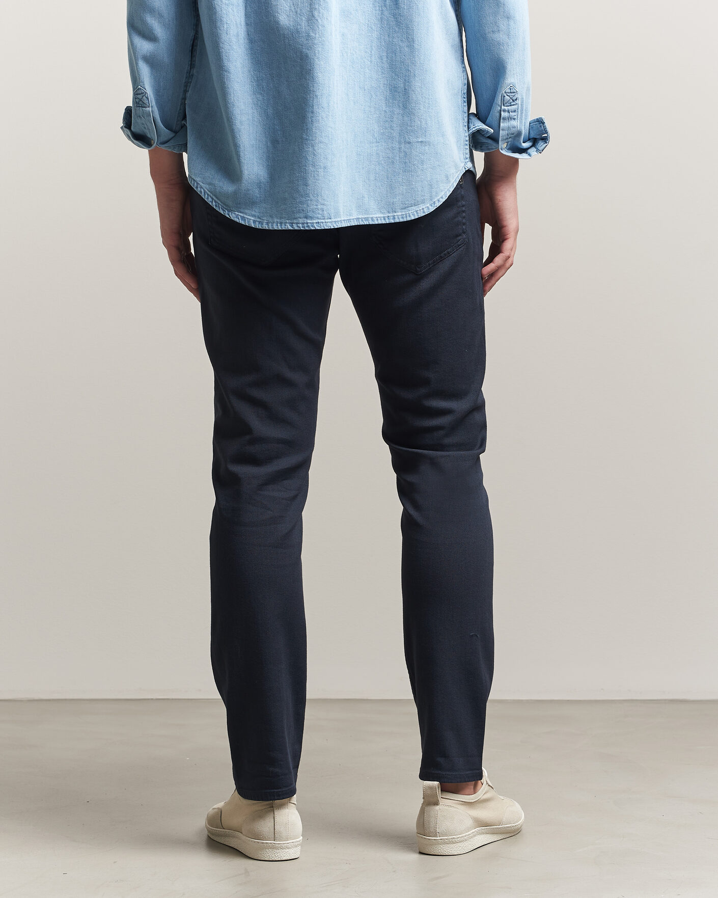 Men | Trousers | Dondup | George Bullstretch 5-Pocket Pants Navy