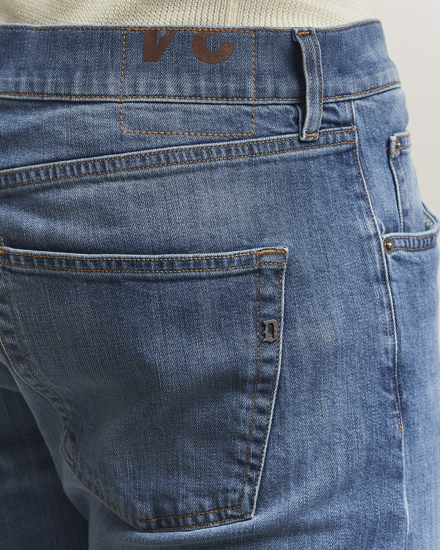 Men | Jeans | Dondup | Icon Regular Fit Jeans Medium Blue