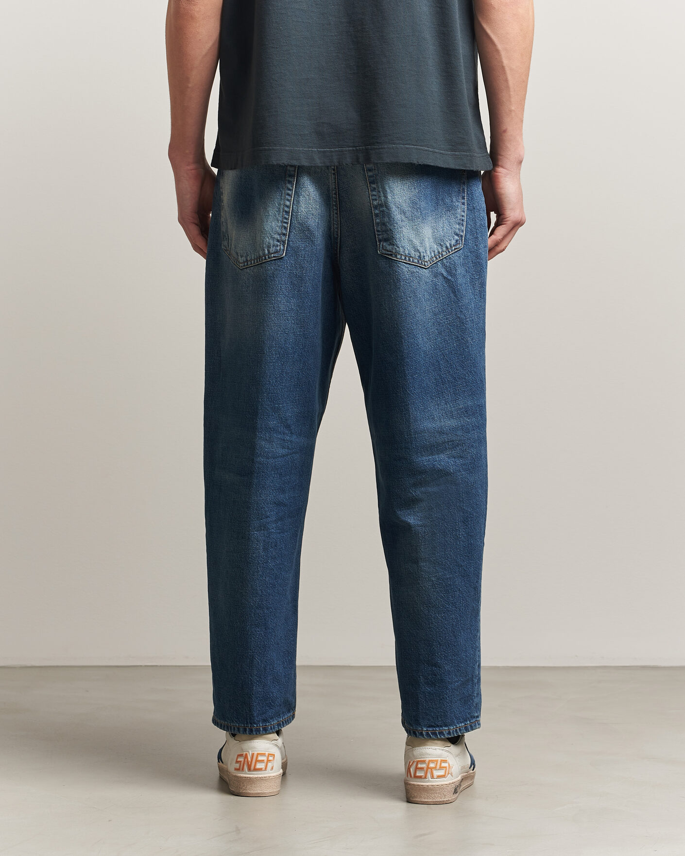 Men | Shirts | Dondup | Anthony Loose Fit Jeans Medium Blue