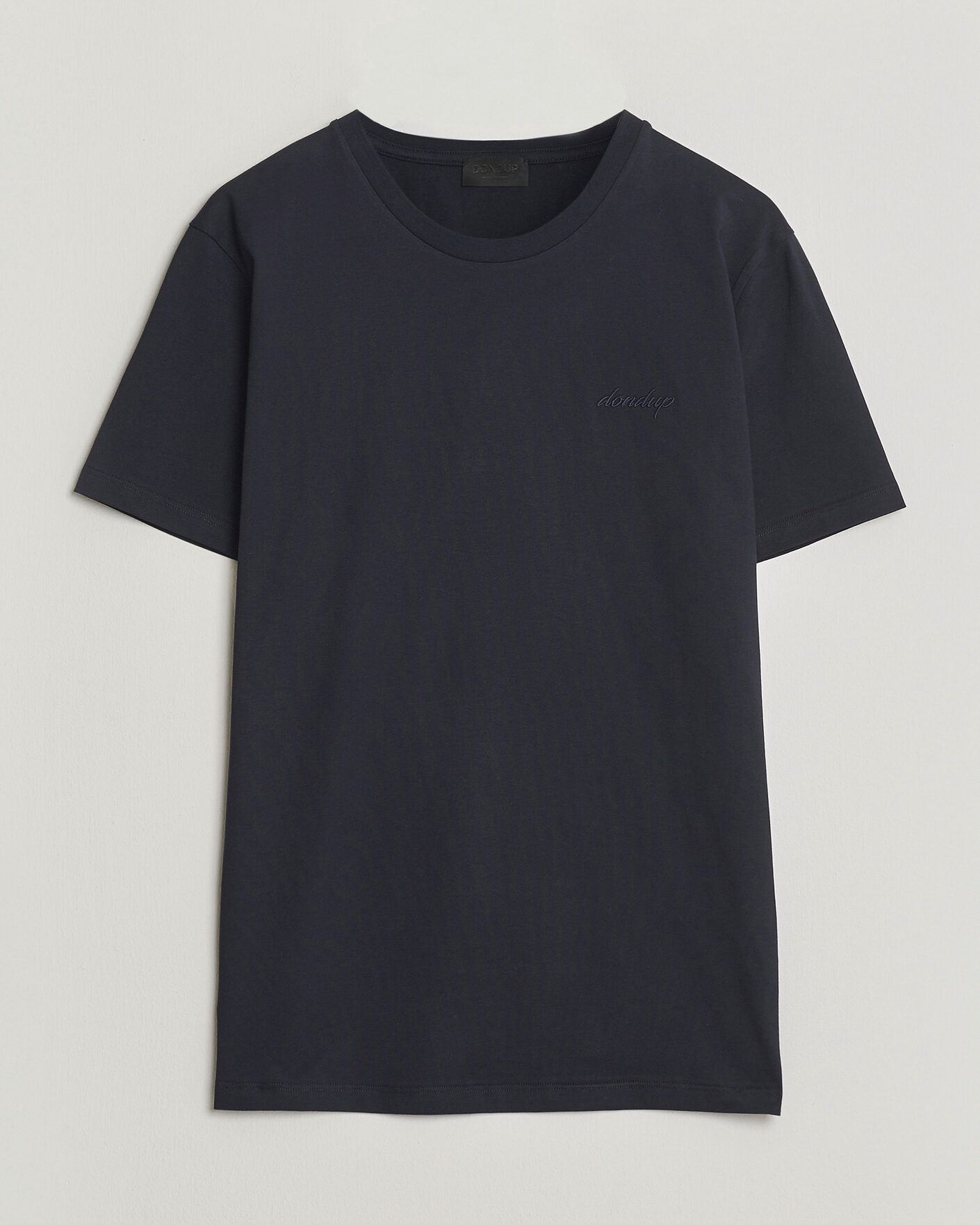 Men | T-Shirts | Dondup | Logo Crew Neck T-Shirt Navy