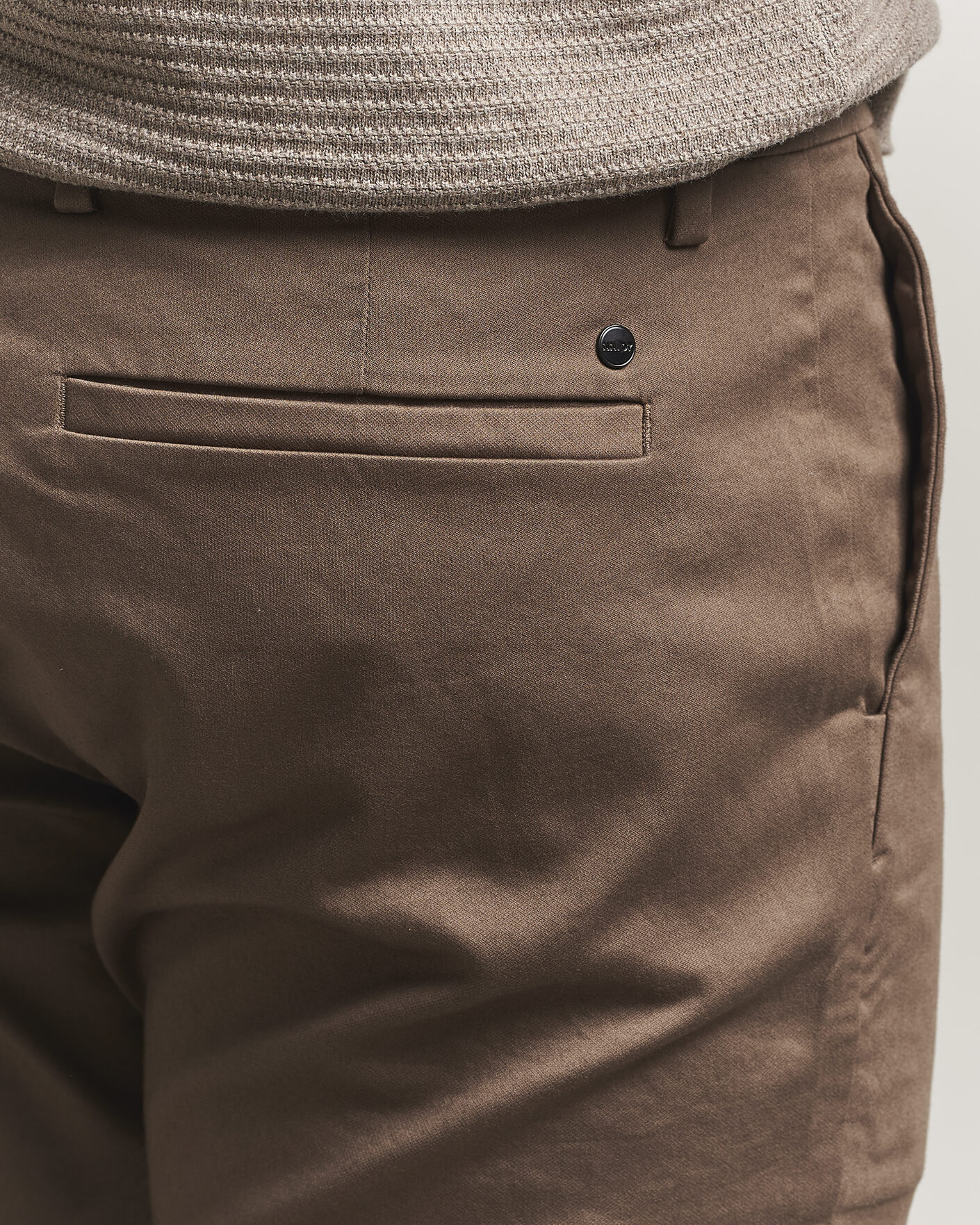 Men | Trousers | NN07 | Theo Regular Fit Stretch Chinos Mable Husk