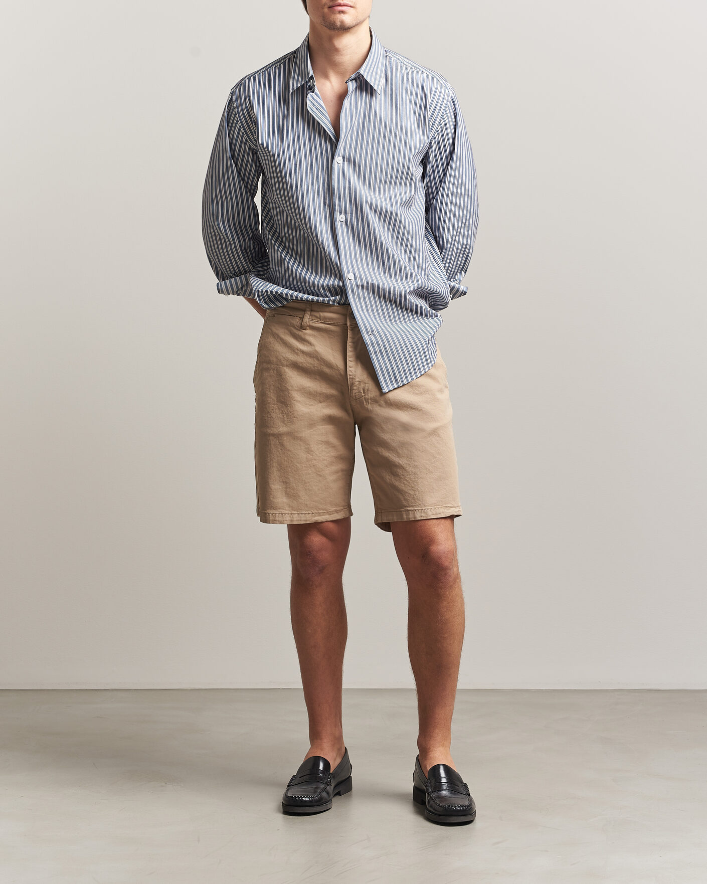 Men | Shorts | NN07 | Aden Regular Fit Chino Shorts Desert Khaki