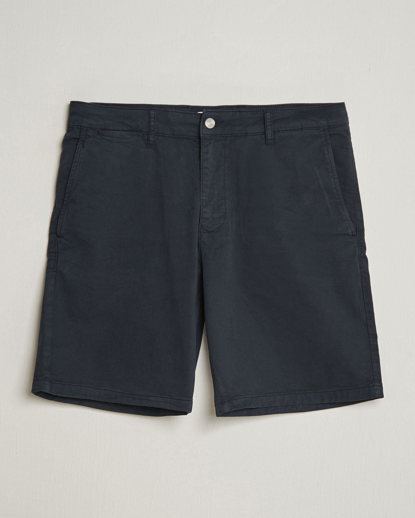 NN07 Aden Regular Fit Chino Shorts Navy Blue at CareOfCarl.com