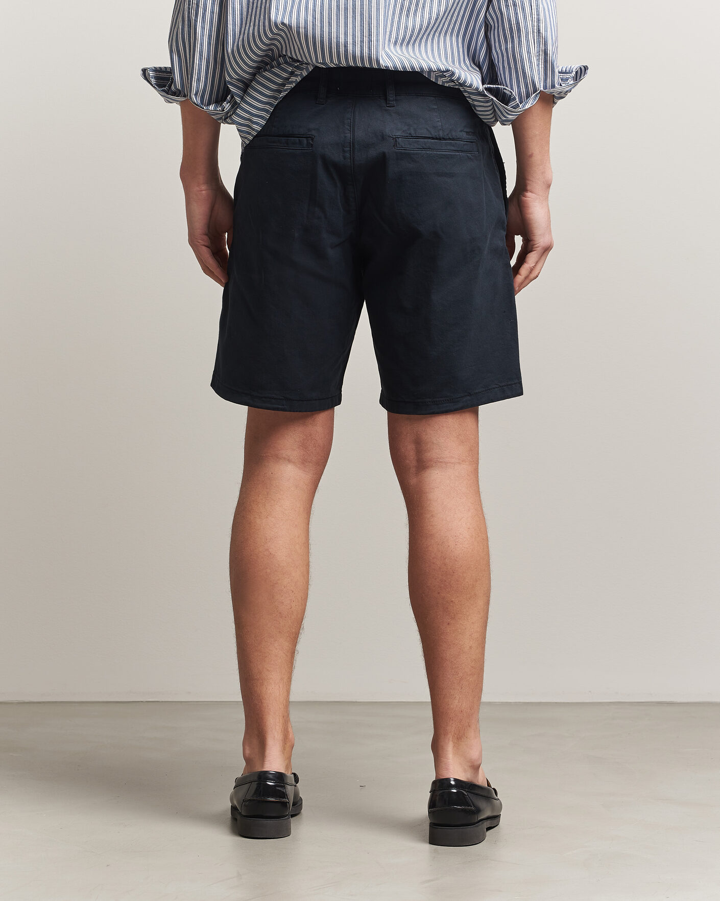 Men | Shorts | NN07 | Aden Regular Fit Chino Shorts Navy Blue