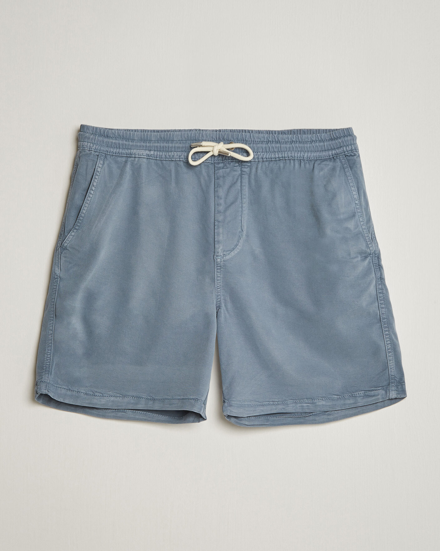 Men | Shorts | NN07 | Gregor Drawstring Shorts Stone Blue