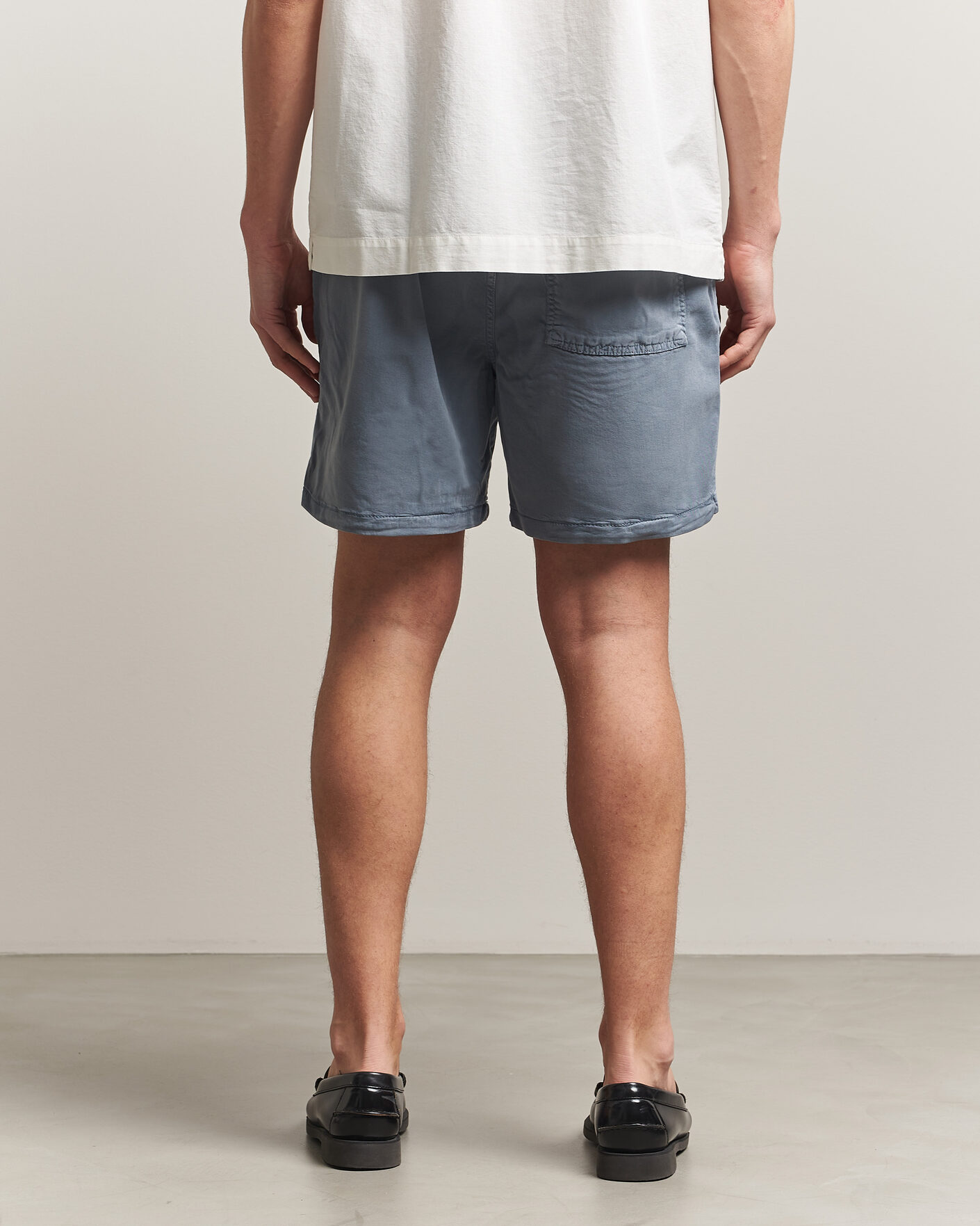 Men | Shorts | NN07 | Gregor Drawstring Shorts Stone Blue