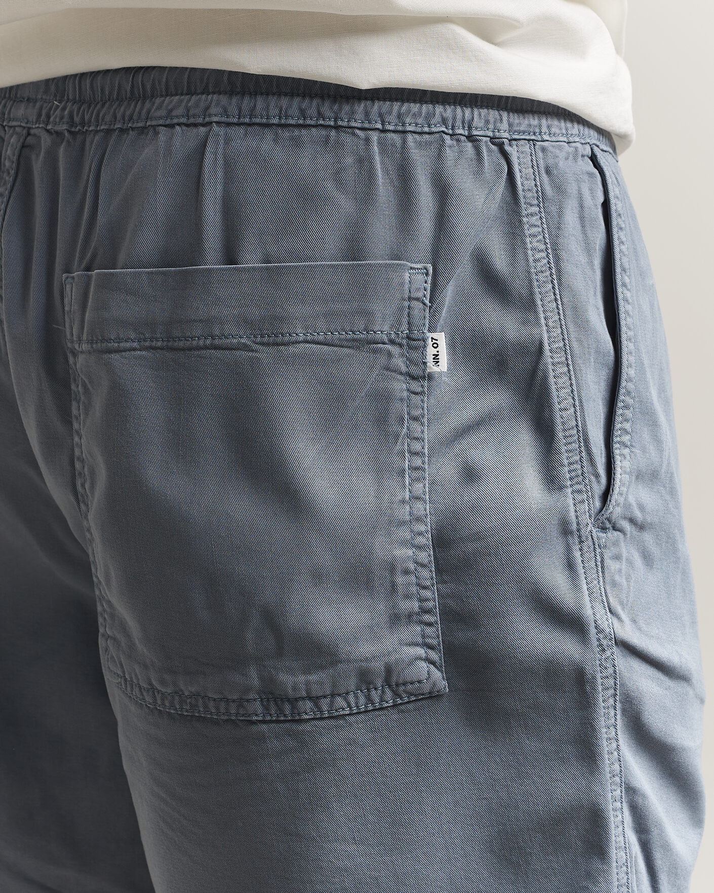 Men | Shorts | NN07 | Gregor Drawstring Shorts Stone Blue
