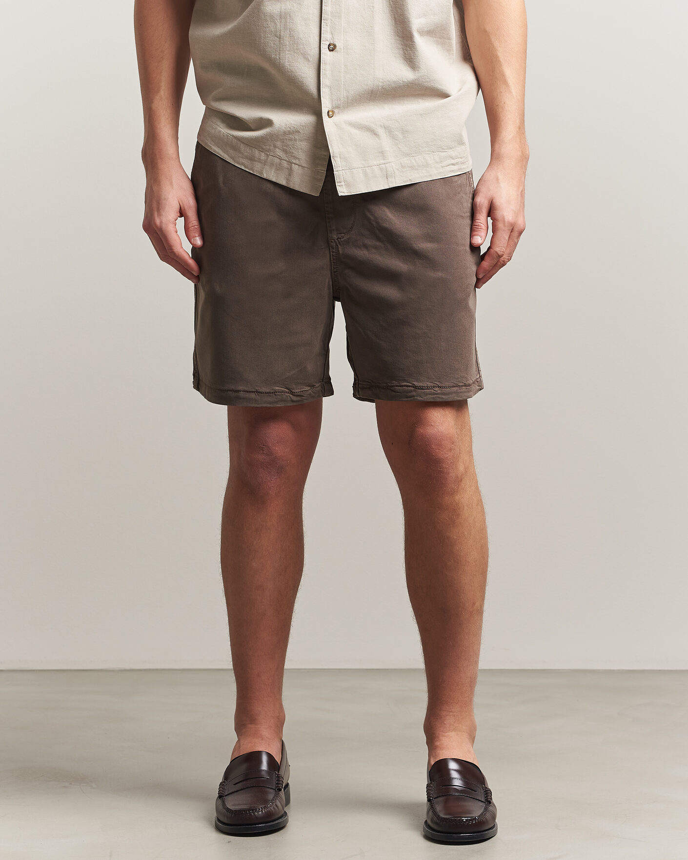 Men | Shorts | NN07 | Gregor Drawstring Shorts Mable Husk