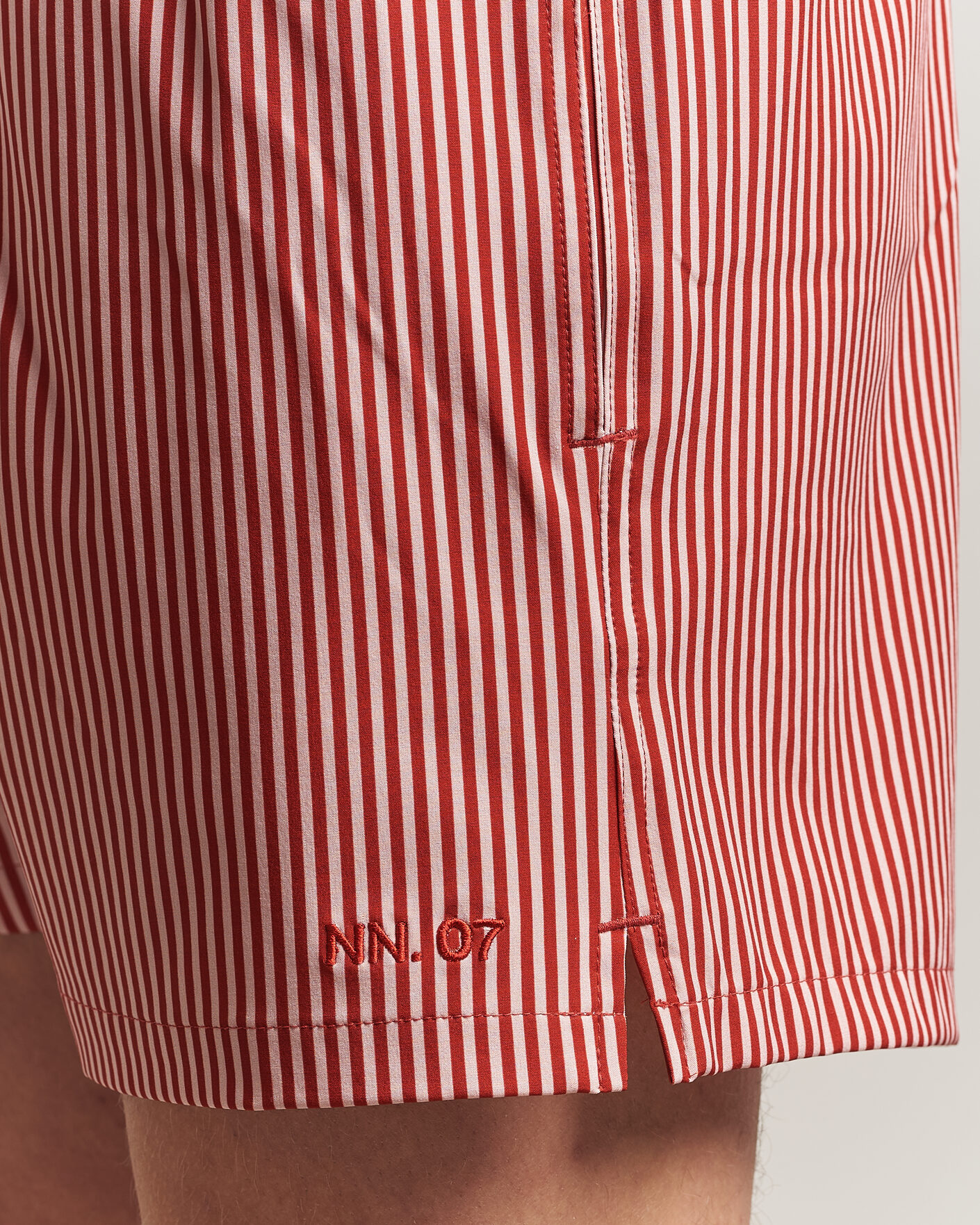 Men | Swimwear | NN07 | Holiday Swimshorts Red/White