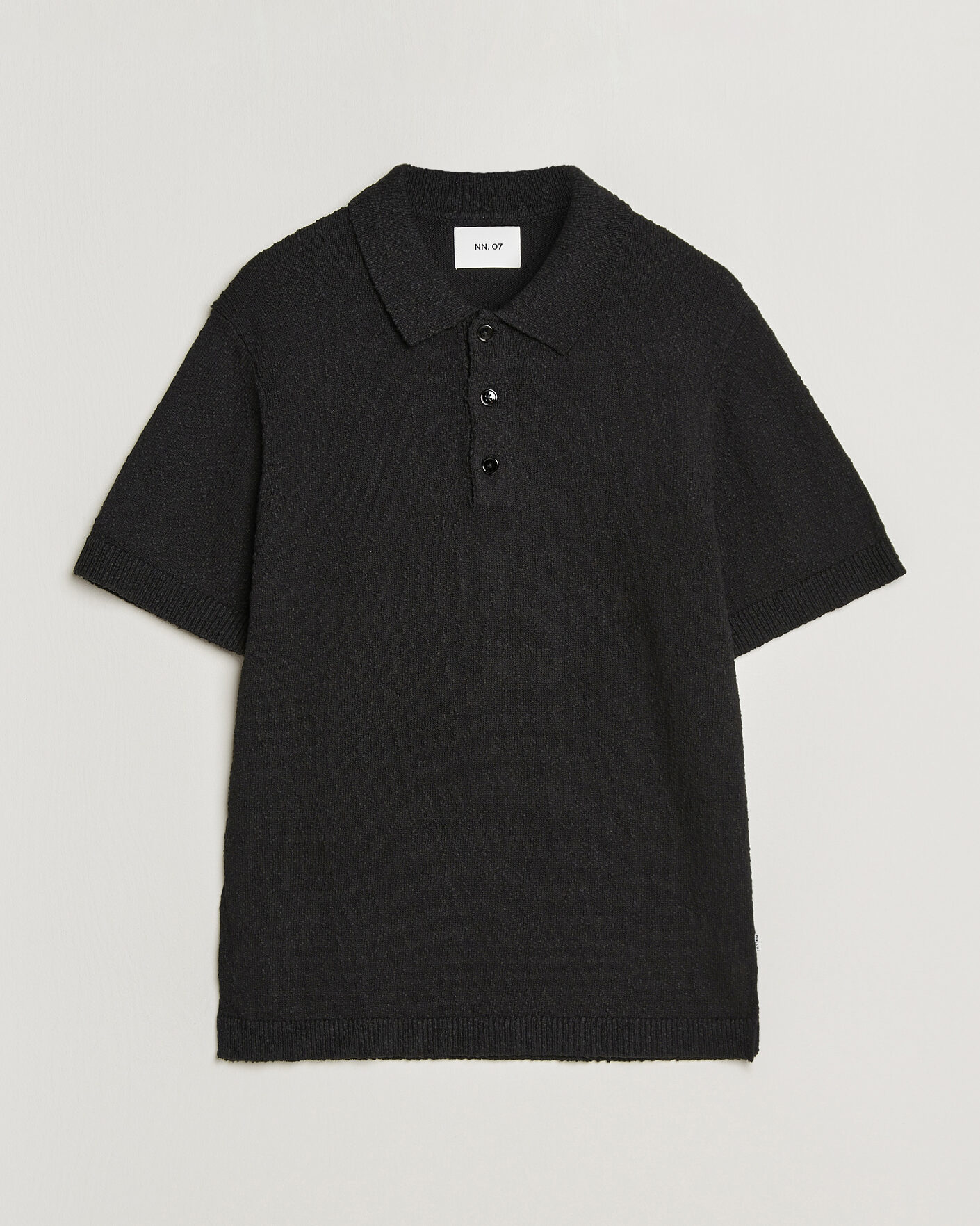 Men | Polo Shirts | NN07 | Randy Knitted Polo Black