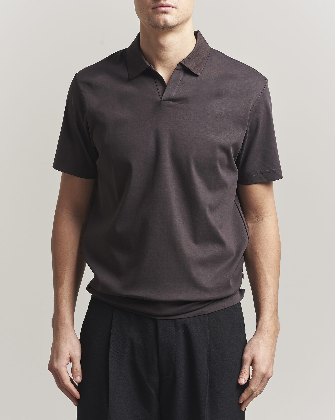 Men | Polo Shirts | NN07 | Paul Polo Deep Truffle