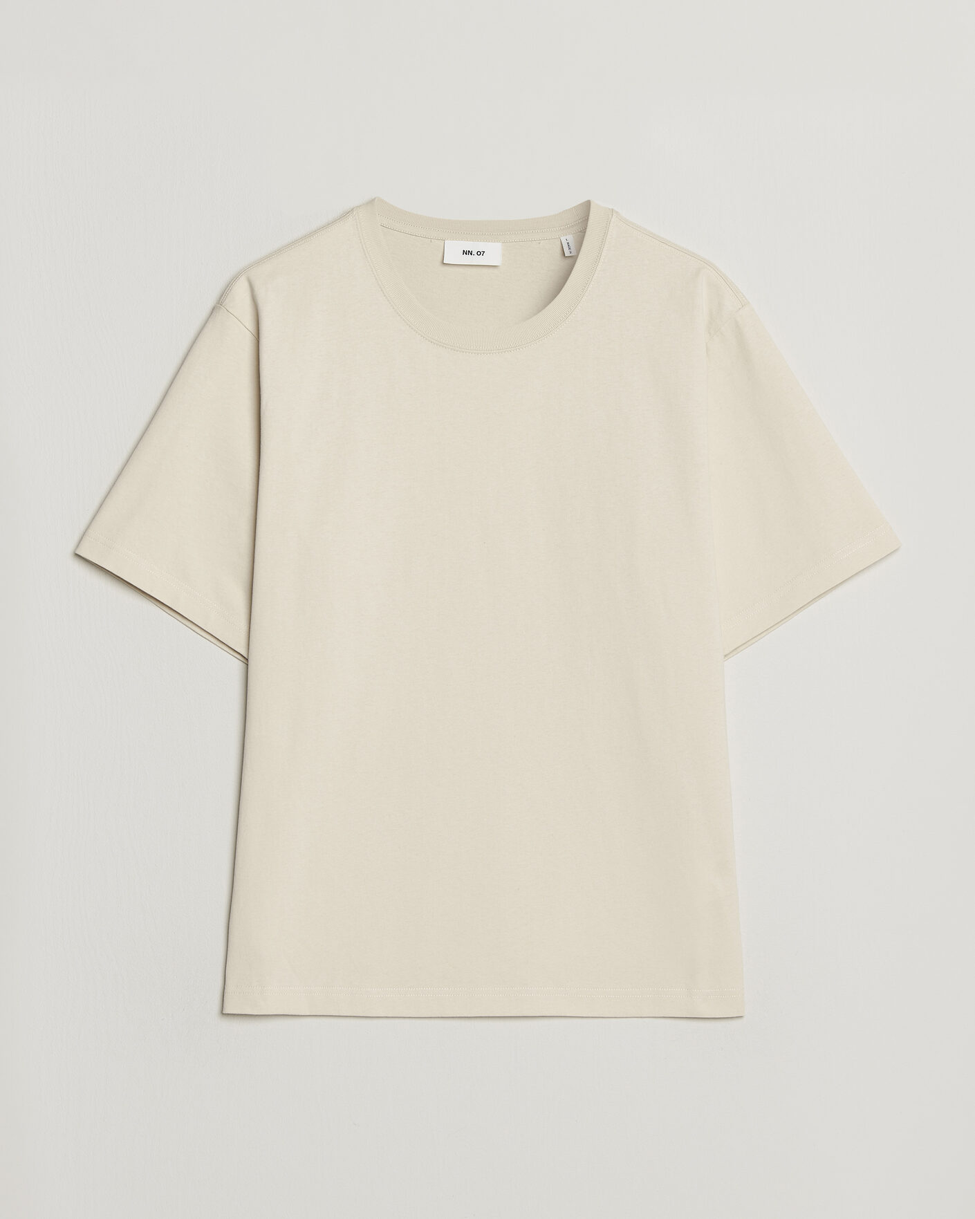 Men | T-Shirts | NN07 | Jett Washed Printed Crew Neck T-Shirt Ivory