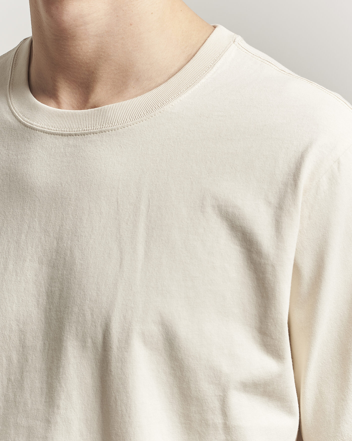 Men | T-Shirts | NN07 | Jett Washed Printed Crew Neck T-Shirt Ivory