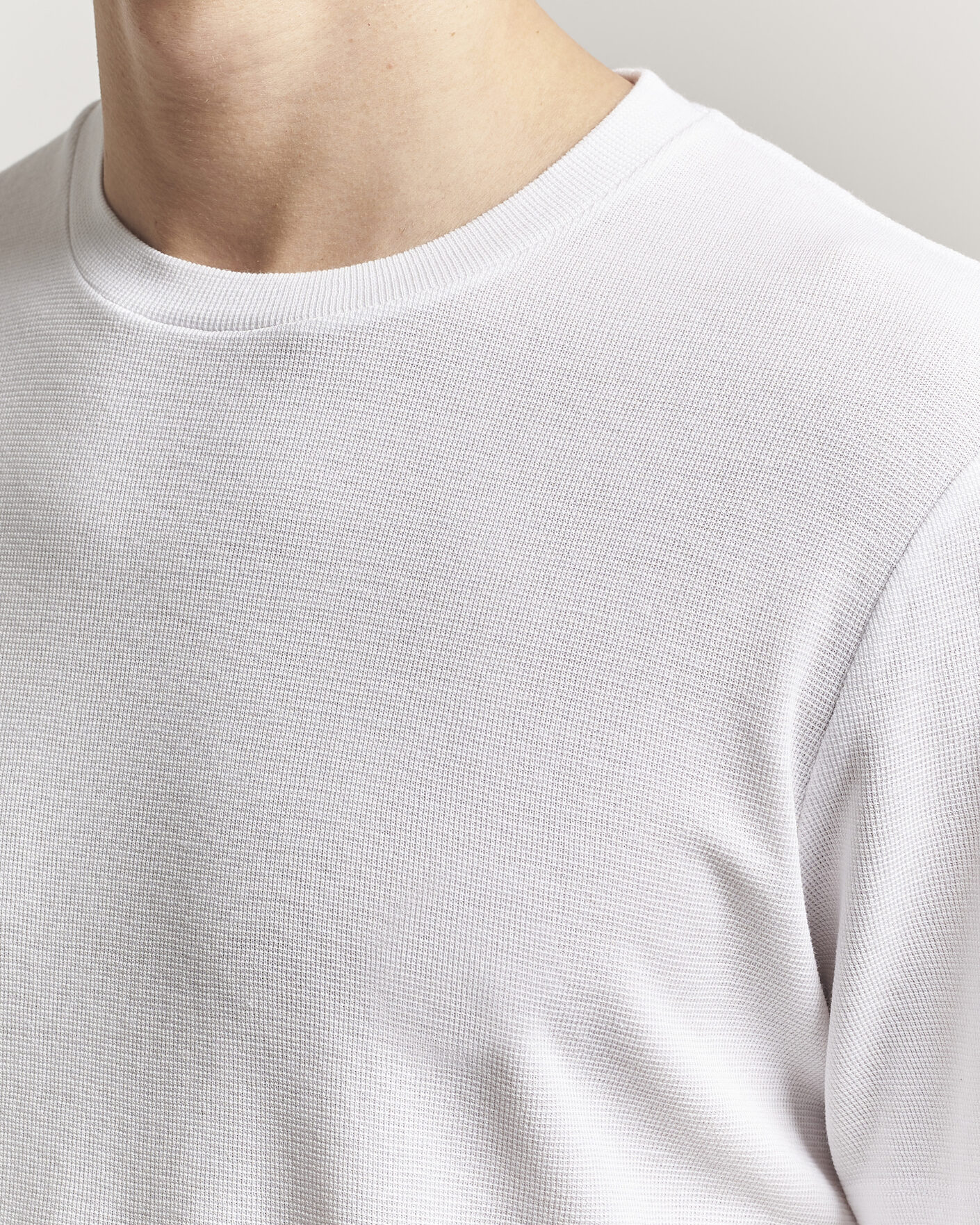 Men | T-Shirts | NN07 | Clive Crew Neck T-Shirt White