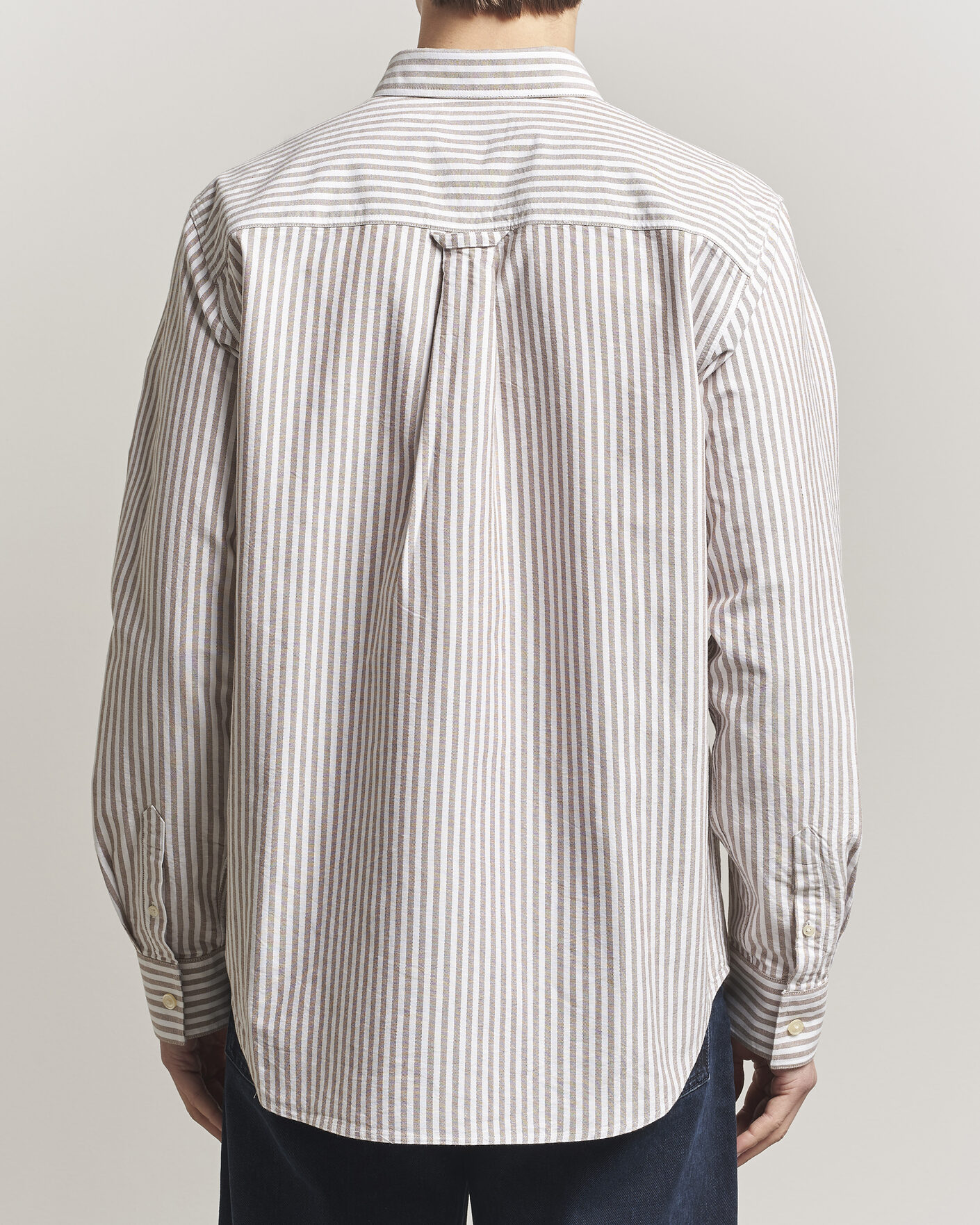 Men | Shirts | NN07 | Colby Oxford Shirt Terracotta/White
