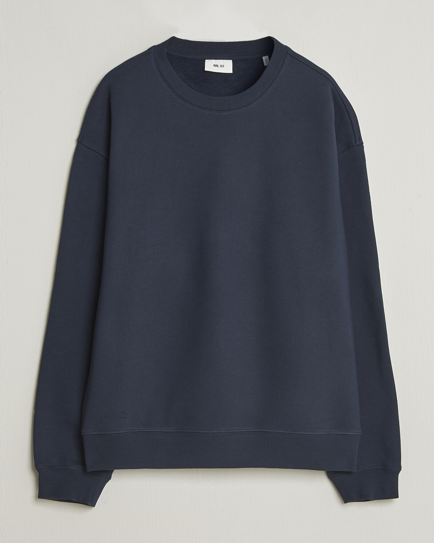 Men | Sweaters & Knitwear | NN07 | David Crew Neck Sweatshirt Navy Blue