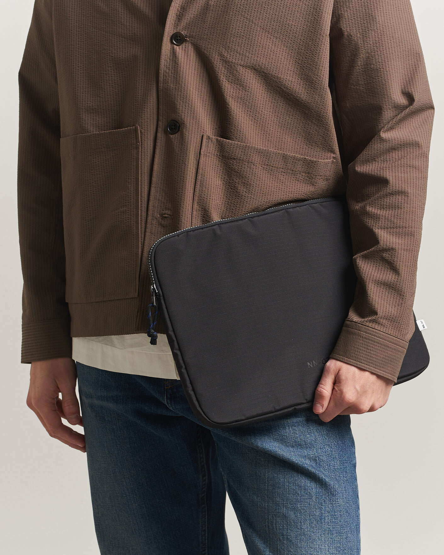Men | Bags | NN07 | Nylon Ripstop Computer Sleeve Black