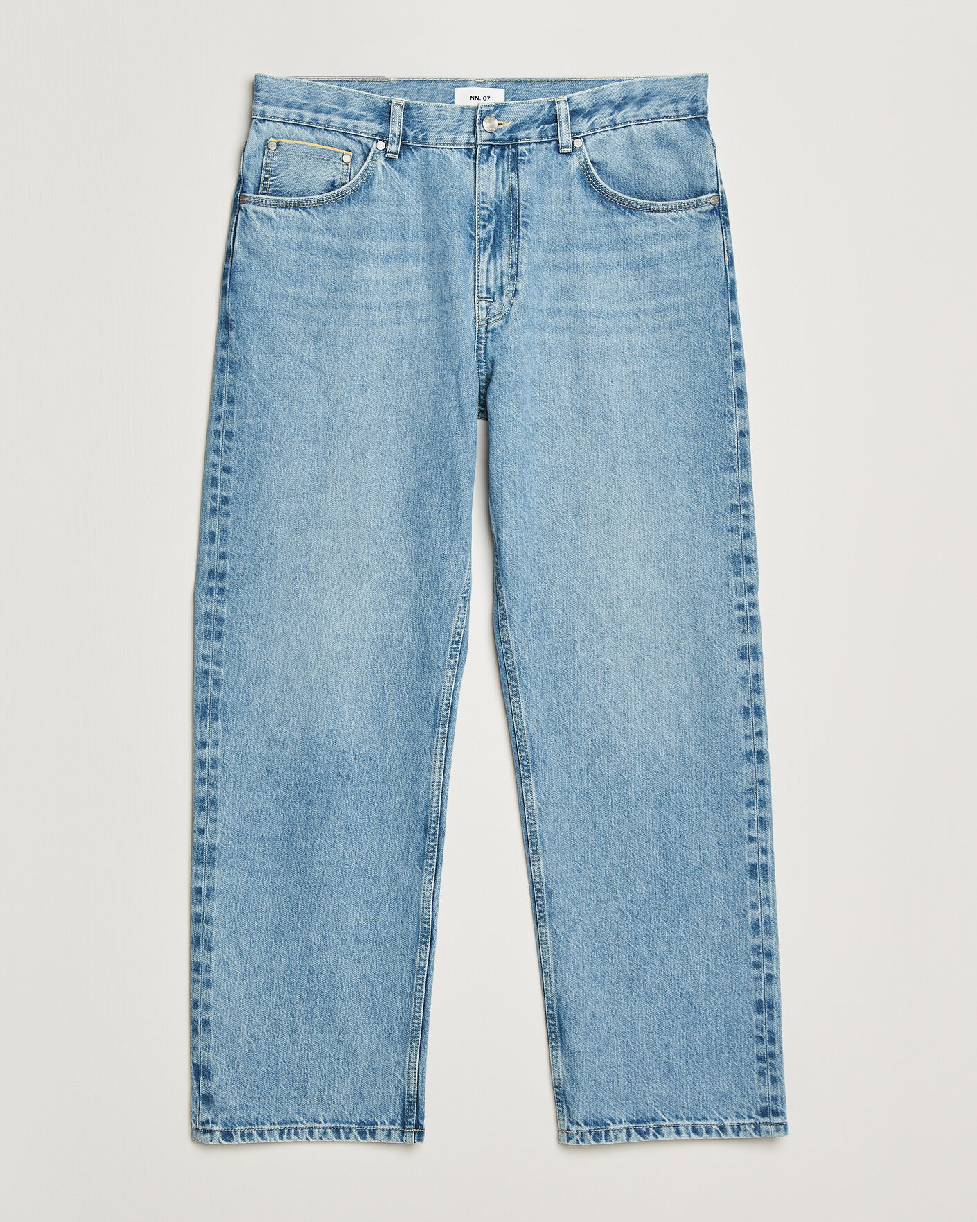 Men | Shirts | NN07 | Otis Loose Fit Selvedge Jeans Light Blue