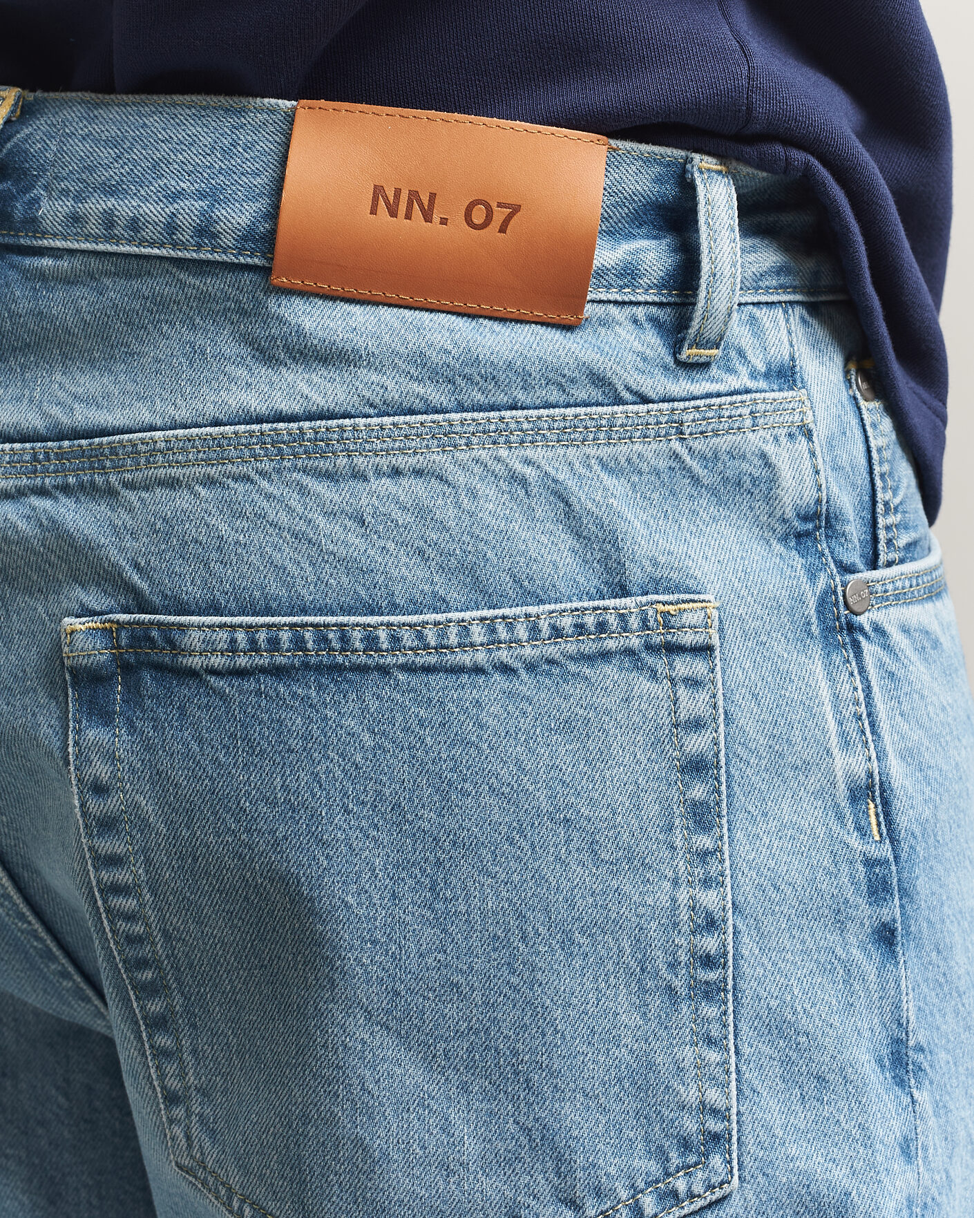 Men | Shirts | NN07 | Otis Loose Fit Selvedge Jeans Light Blue