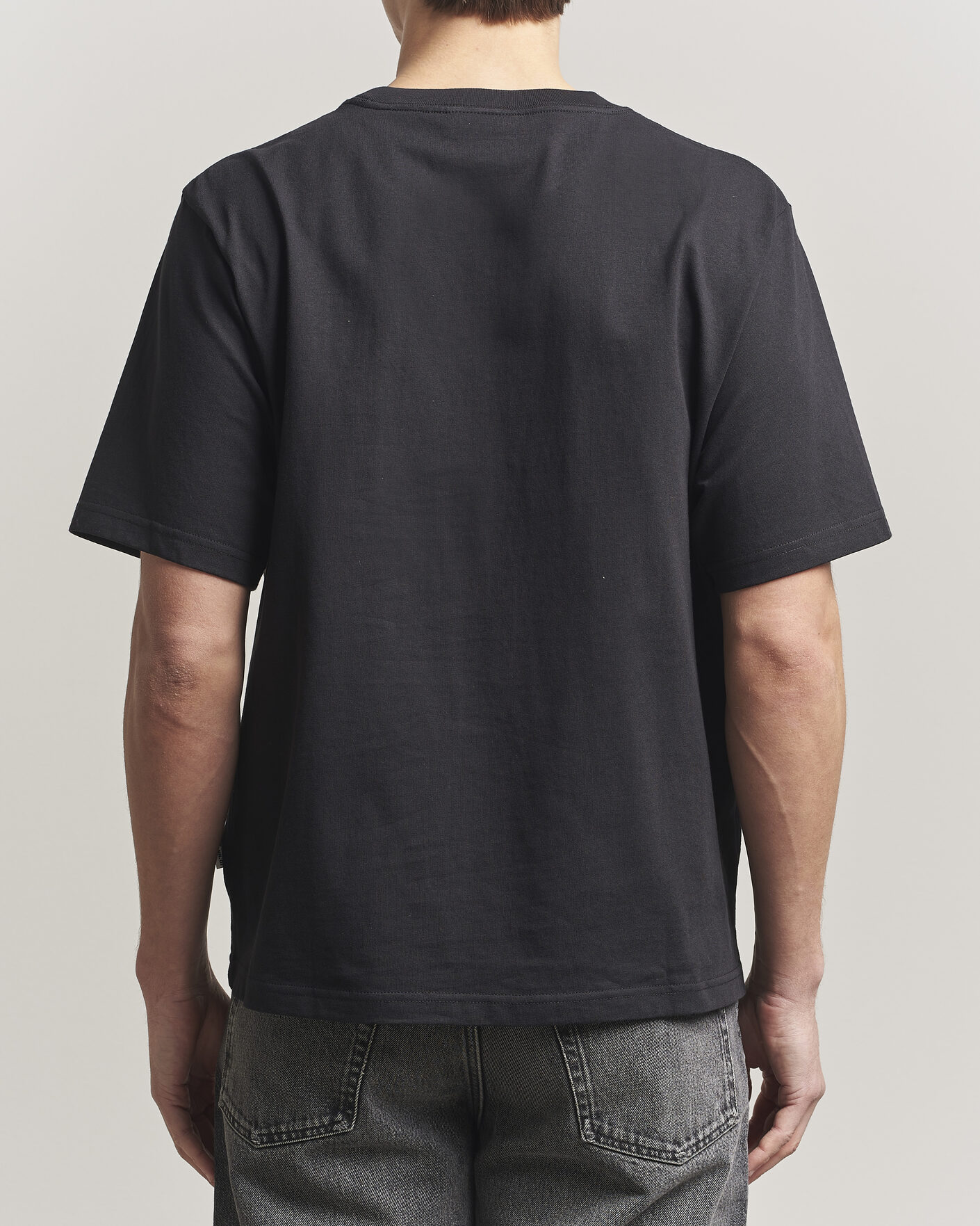 Men | T-Shirts | NN07 | Jett Washed Crew Neck T-Shirt Black