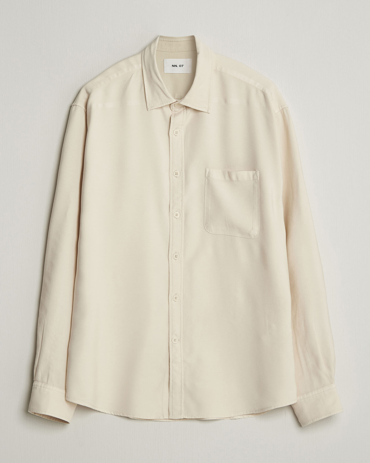 Men | Shirts | NN07 | Deon Tencel Shirt Ivory