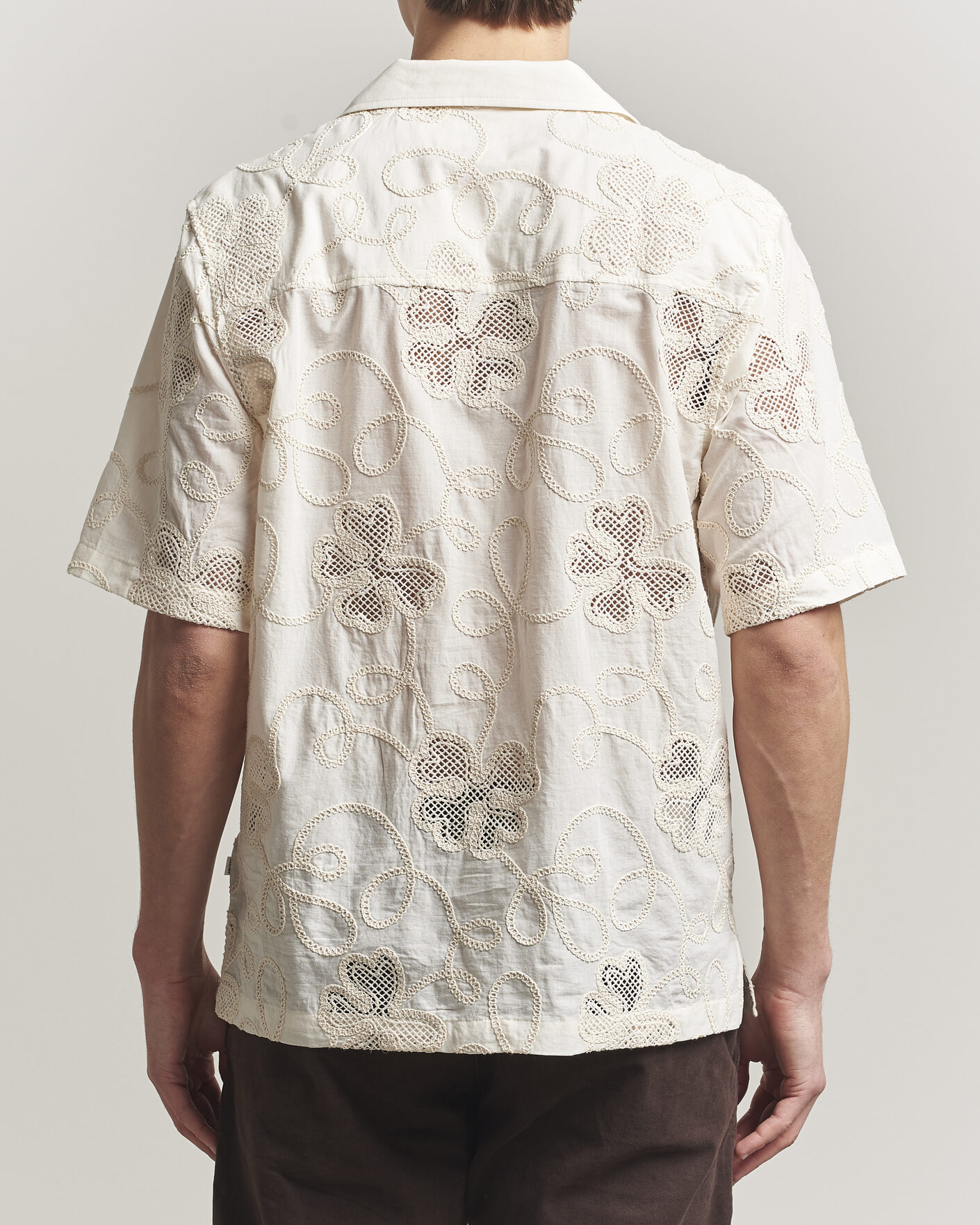 Men | Shirts | NN07 | Ben Flower Shirt Ivory