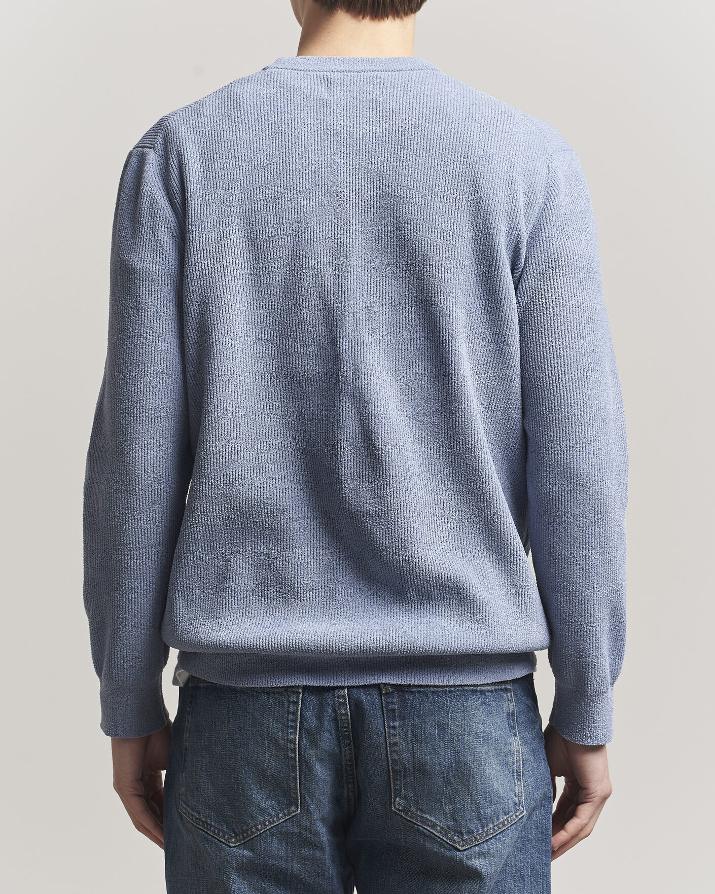 Men | Sweaters & Knitwear | NN07 | Danny Knitted Sweater Stone Blue