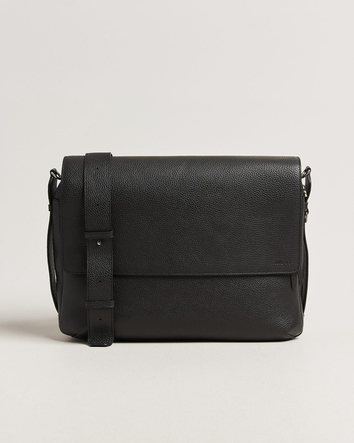 Men | Bags | NN07 | Port Satchel Grained Leather Briefcase Black