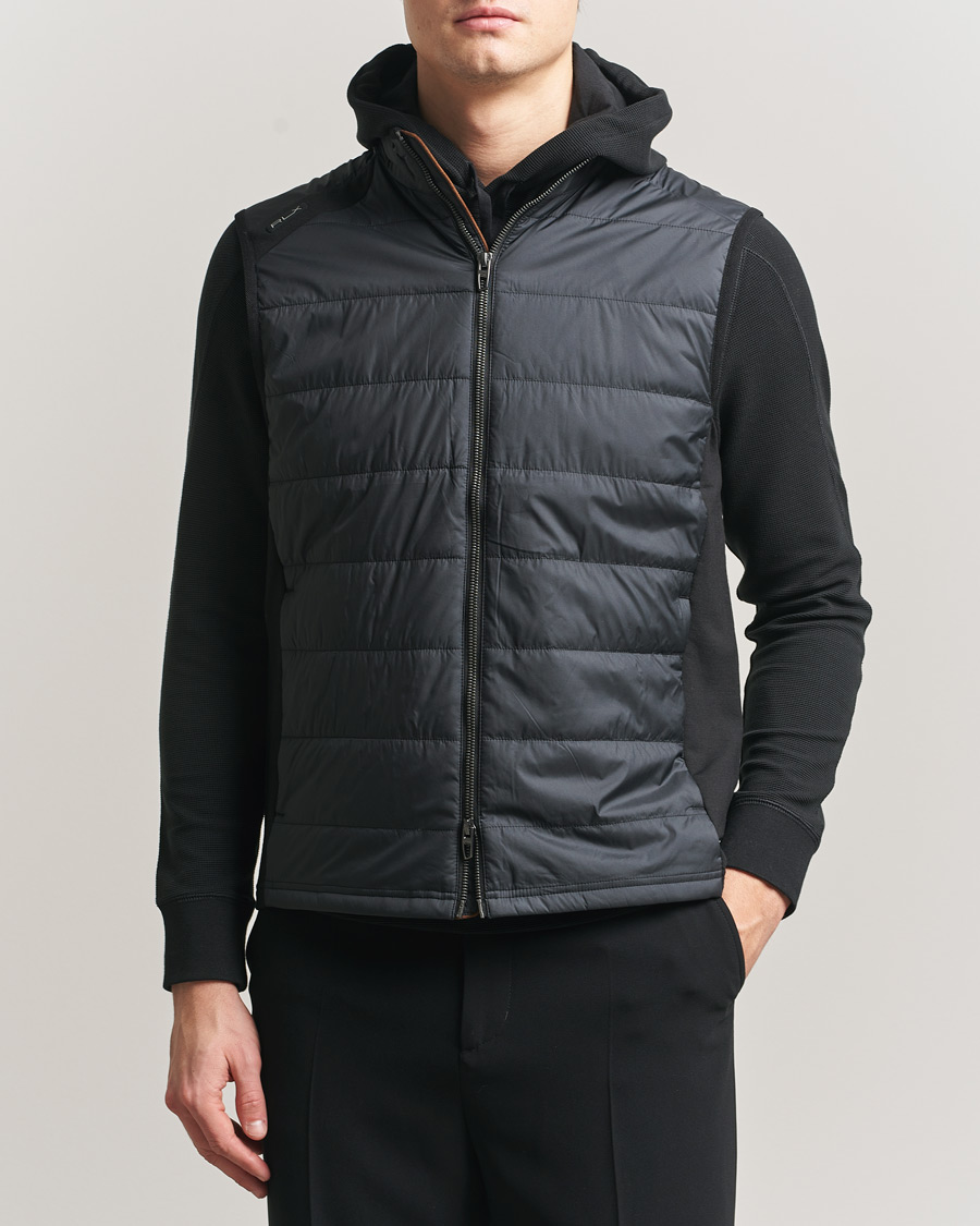 Men | Gilets | RLX Ralph Lauren | Performance Wool Vest Polo Black